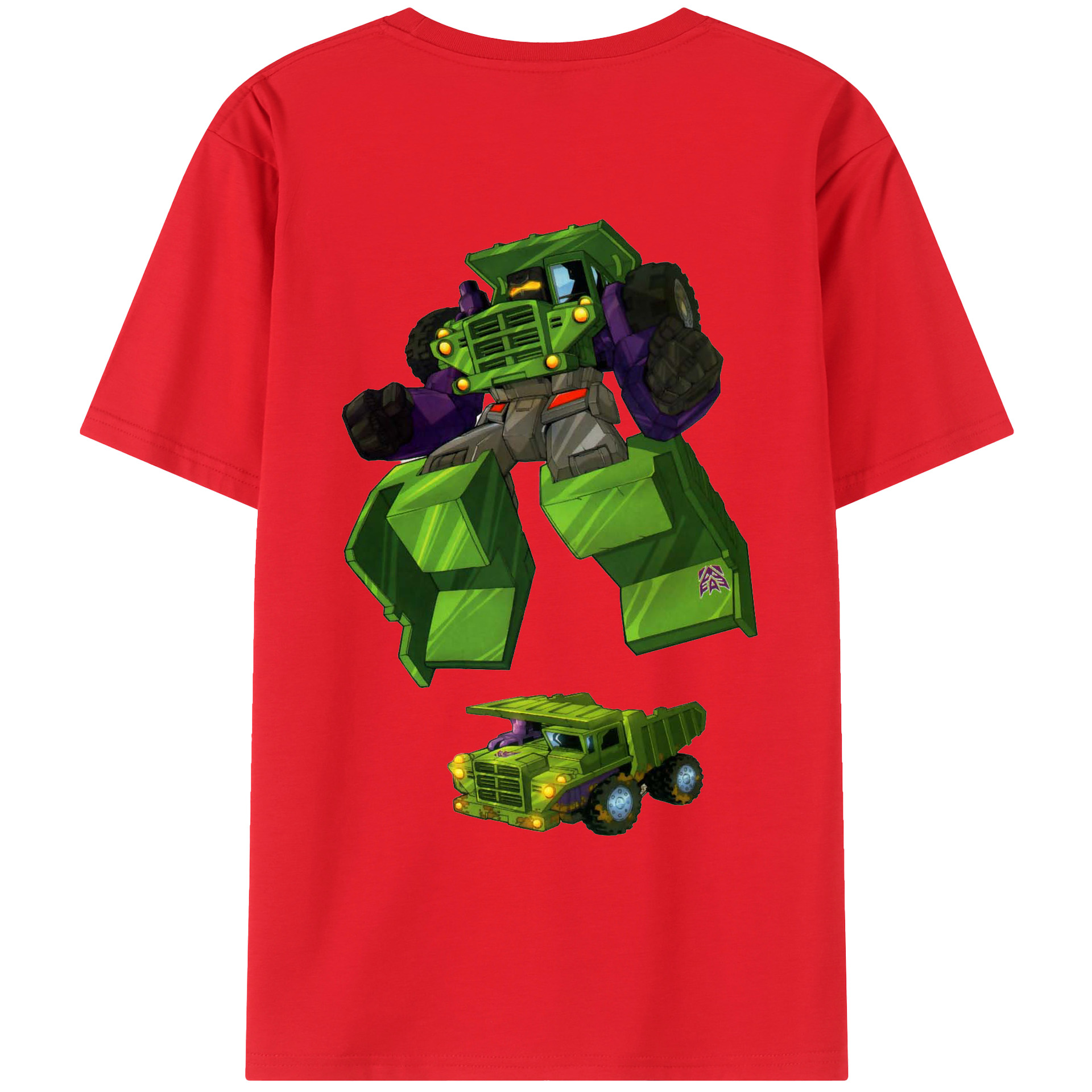 （画像用）  綿100％ メンズ半袖Tシャツ（バックプリント） 通気性
