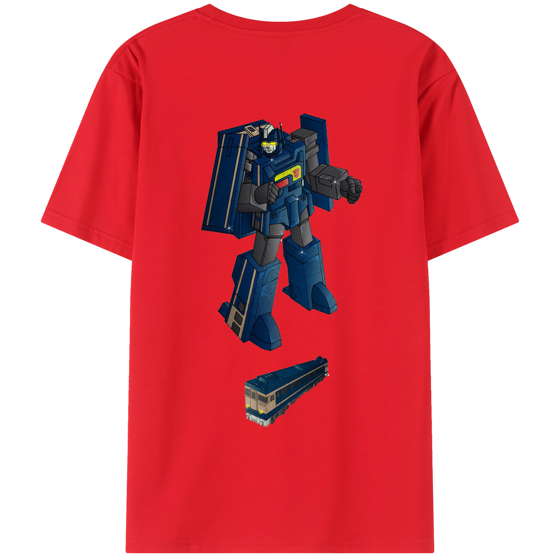 （画像用）  綿100％ メンズ半袖Tシャツ（バックプリント） 通気性