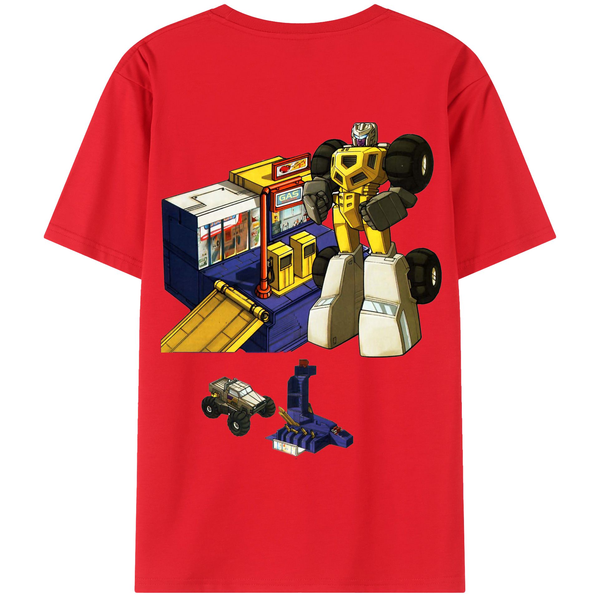 （画像用）  綿100％ メンズ半袖Tシャツ（バックプリント） 通気性
