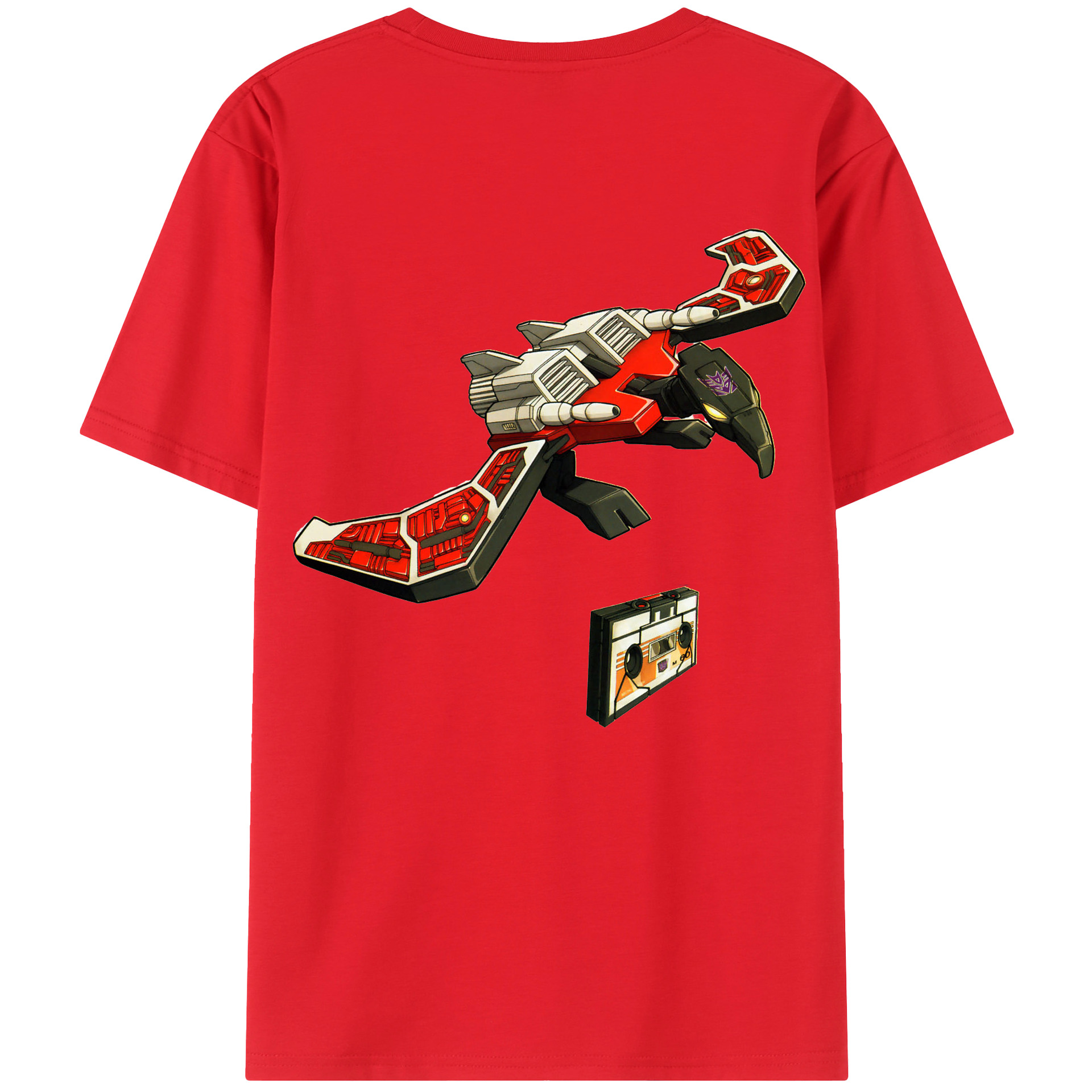 （画像用）  綿100％ メンズ半袖Tシャツ（バックプリント） 通気性