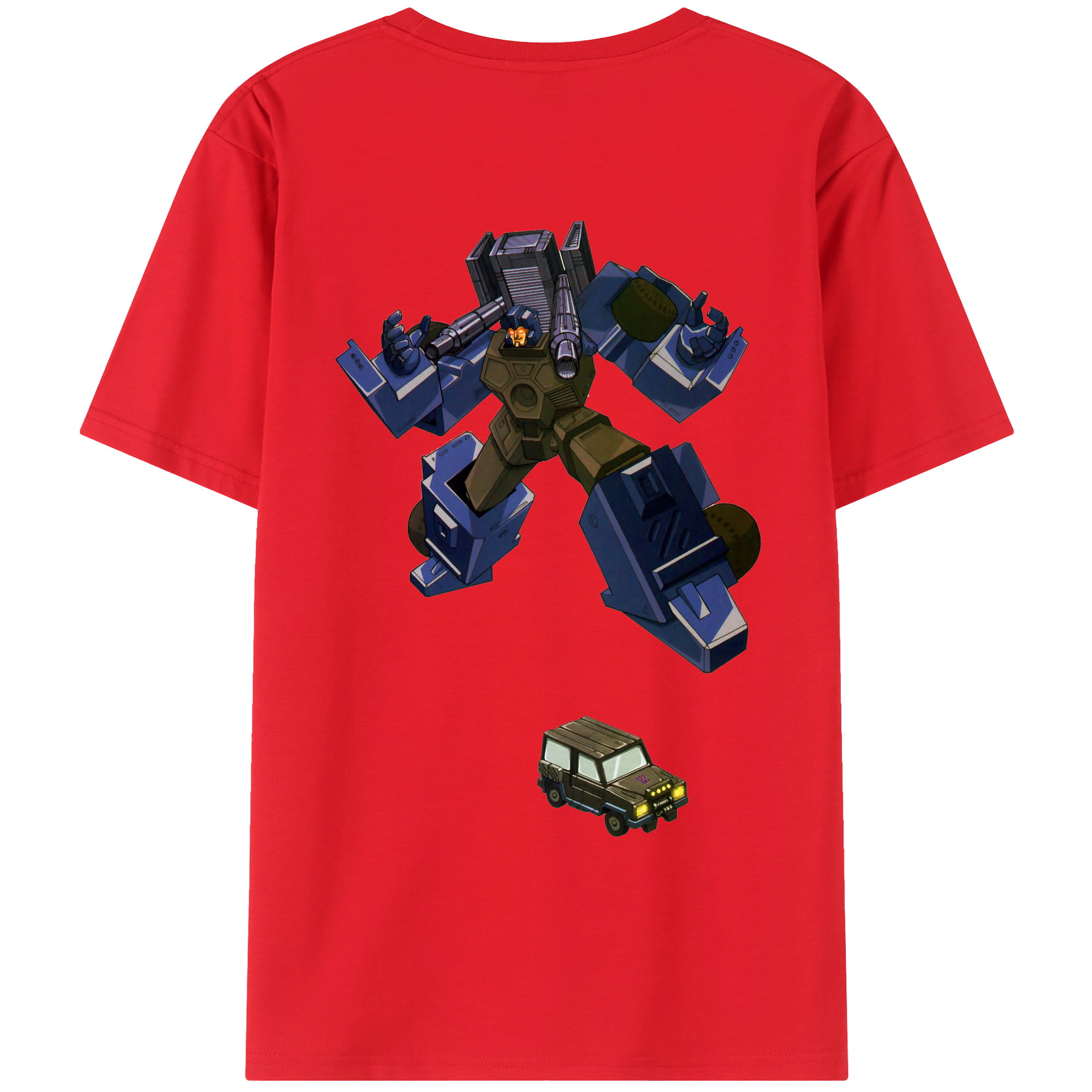 （画像用）  綿100％ メンズ半袖Tシャツ（バックプリント） 通気性