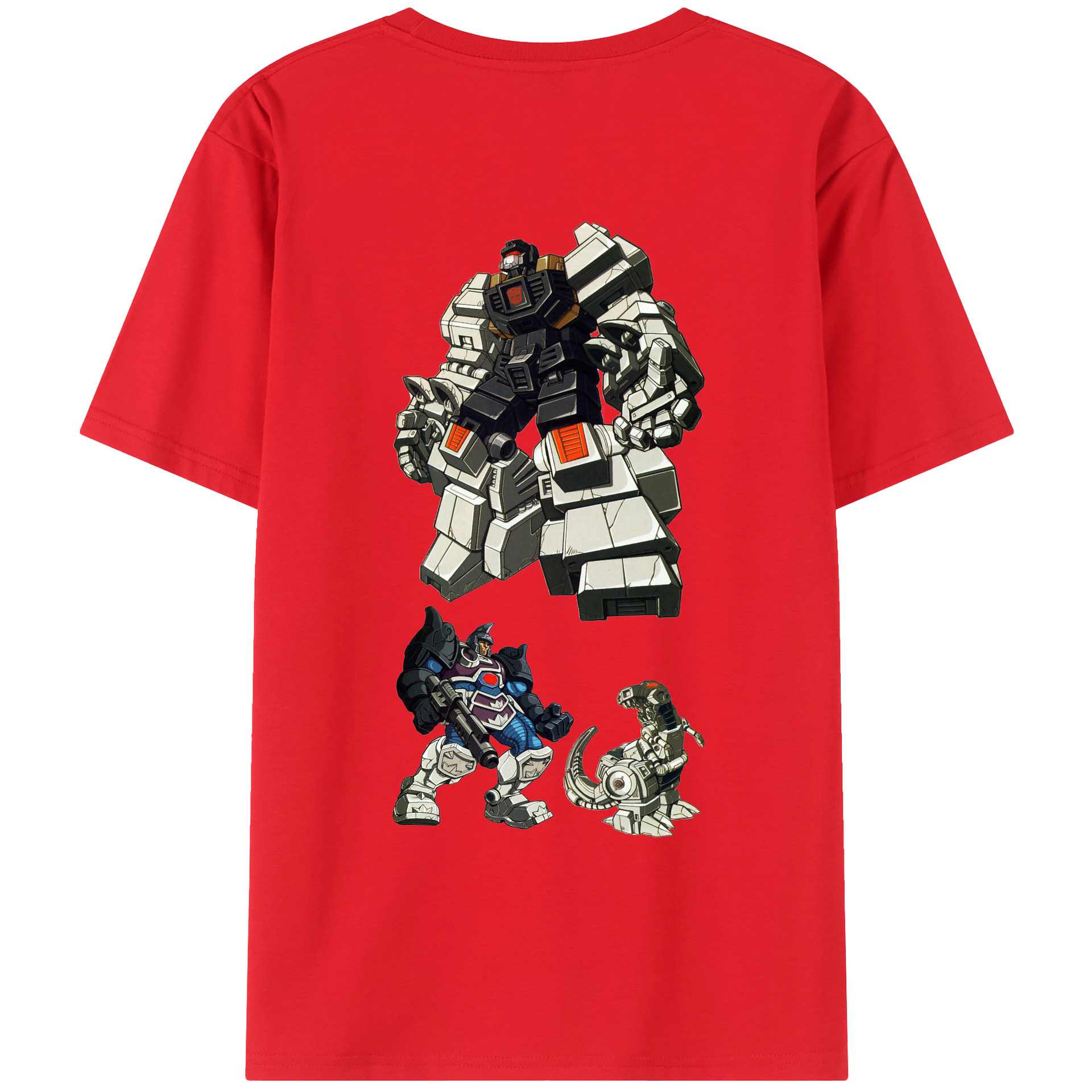 （画像用）  綿100％ メンズ半袖Tシャツ（バックプリント） 通気性