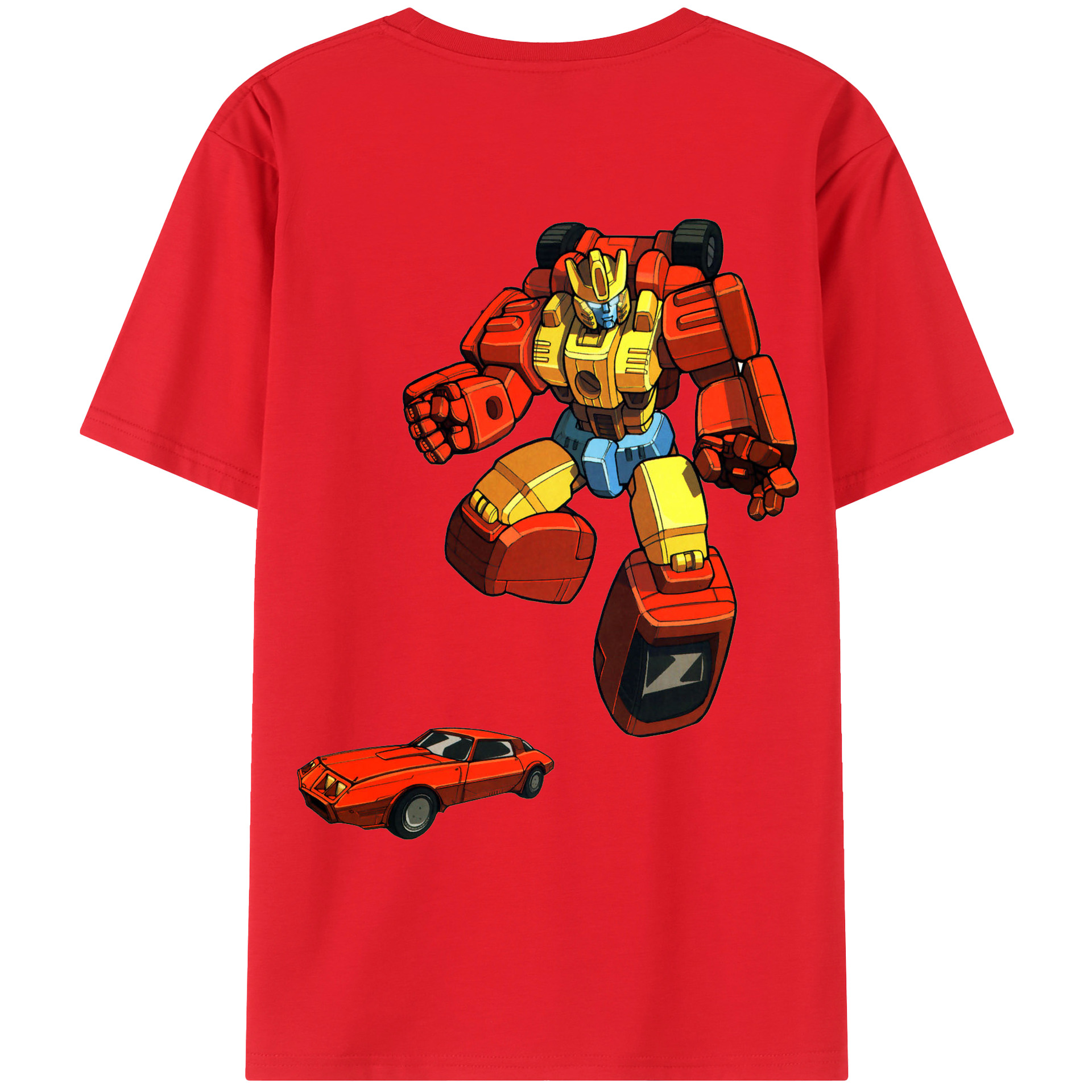 （画像用）  綿100％ メンズ半袖Tシャツ（バックプリント） 通気性