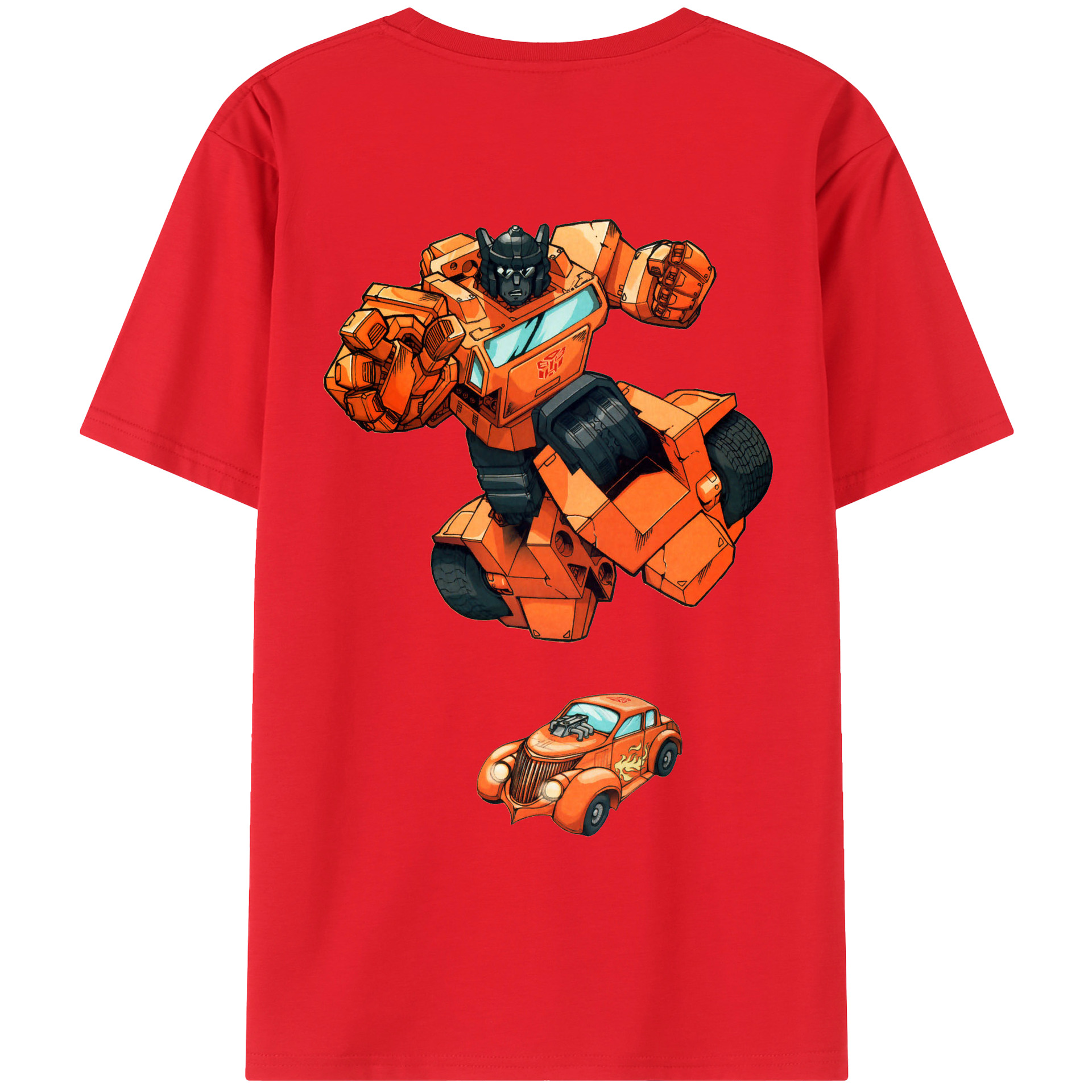（画像用）  綿100％ メンズ半袖Tシャツ（バックプリント） 通気性