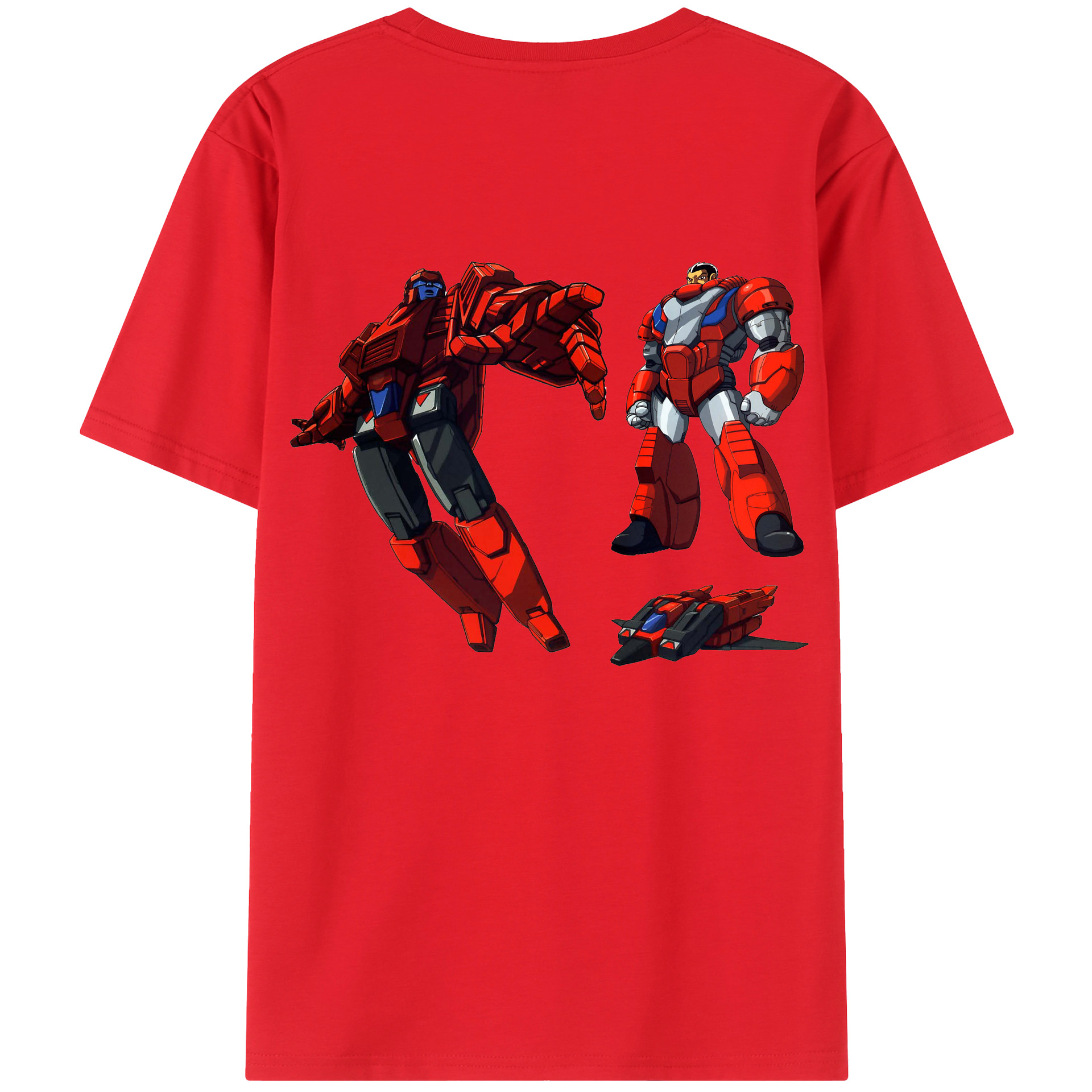（画像用）  綿100％ メンズ半袖Tシャツ（バックプリント） 通気性