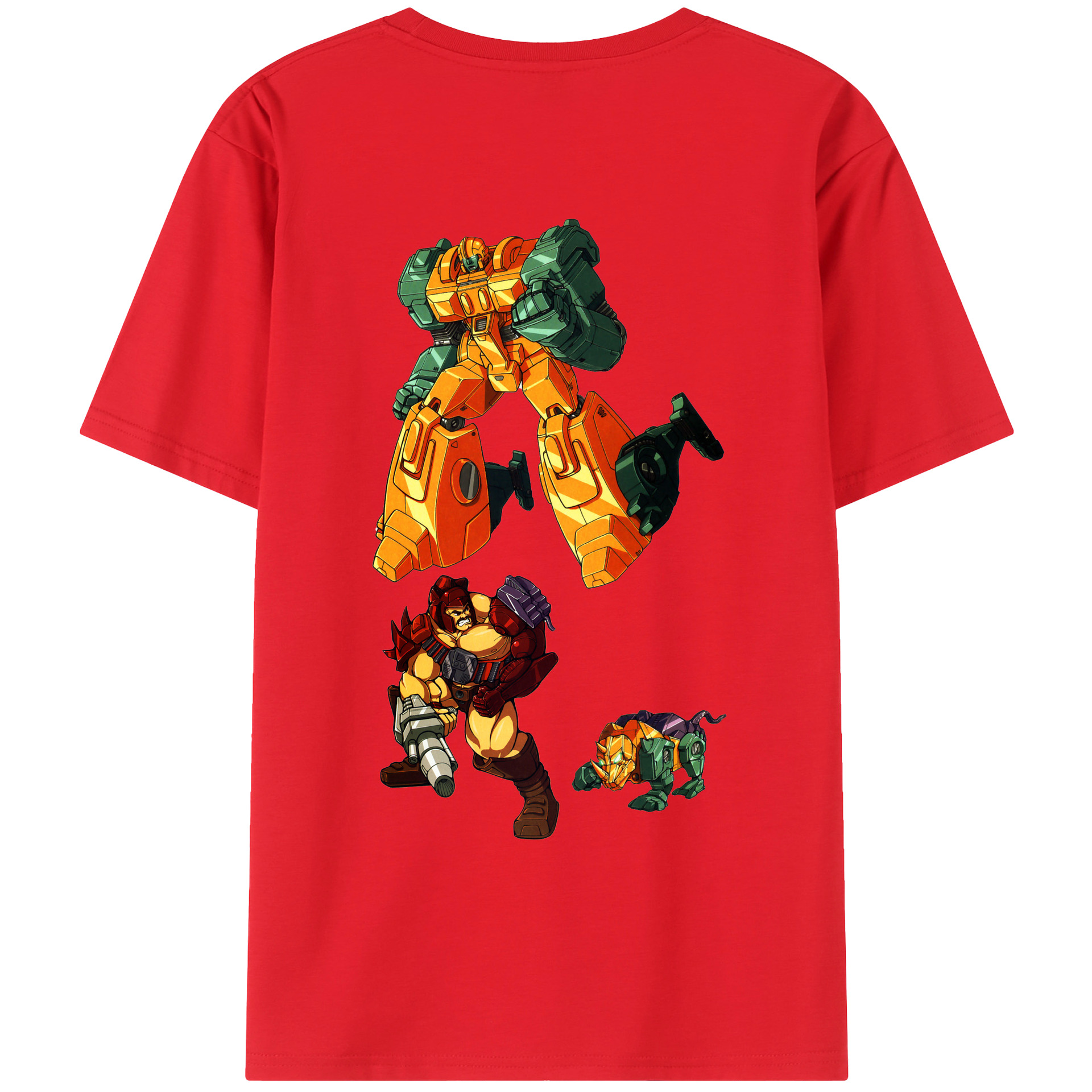 （画像用）  綿100％ メンズ半袖Tシャツ（バックプリント） 通気性
