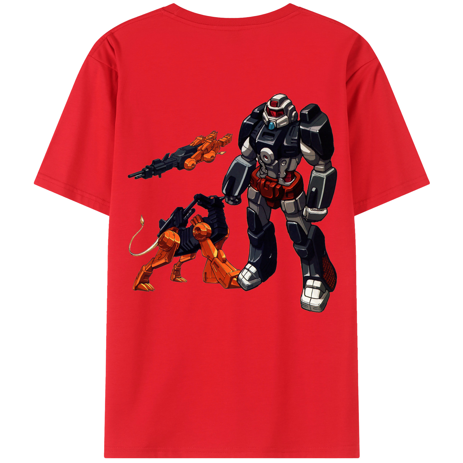 （画像用）  綿100％ メンズ半袖Tシャツ（バックプリント） 通気性