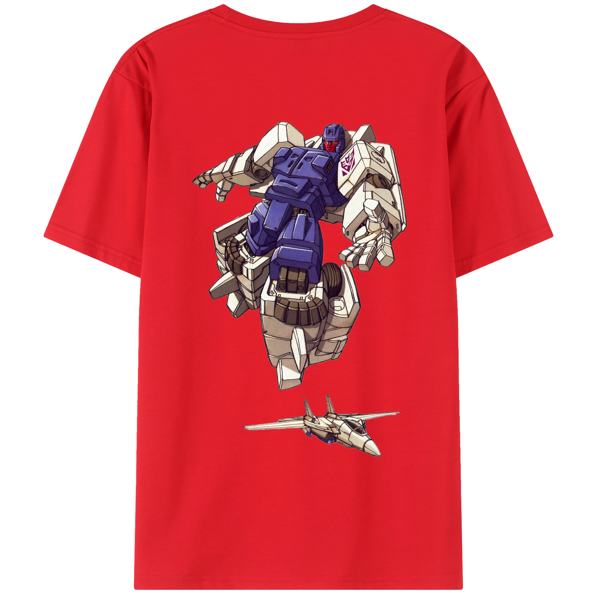 （画像用）  綿100％ メンズ半袖Tシャツ（バックプリント） 通気性