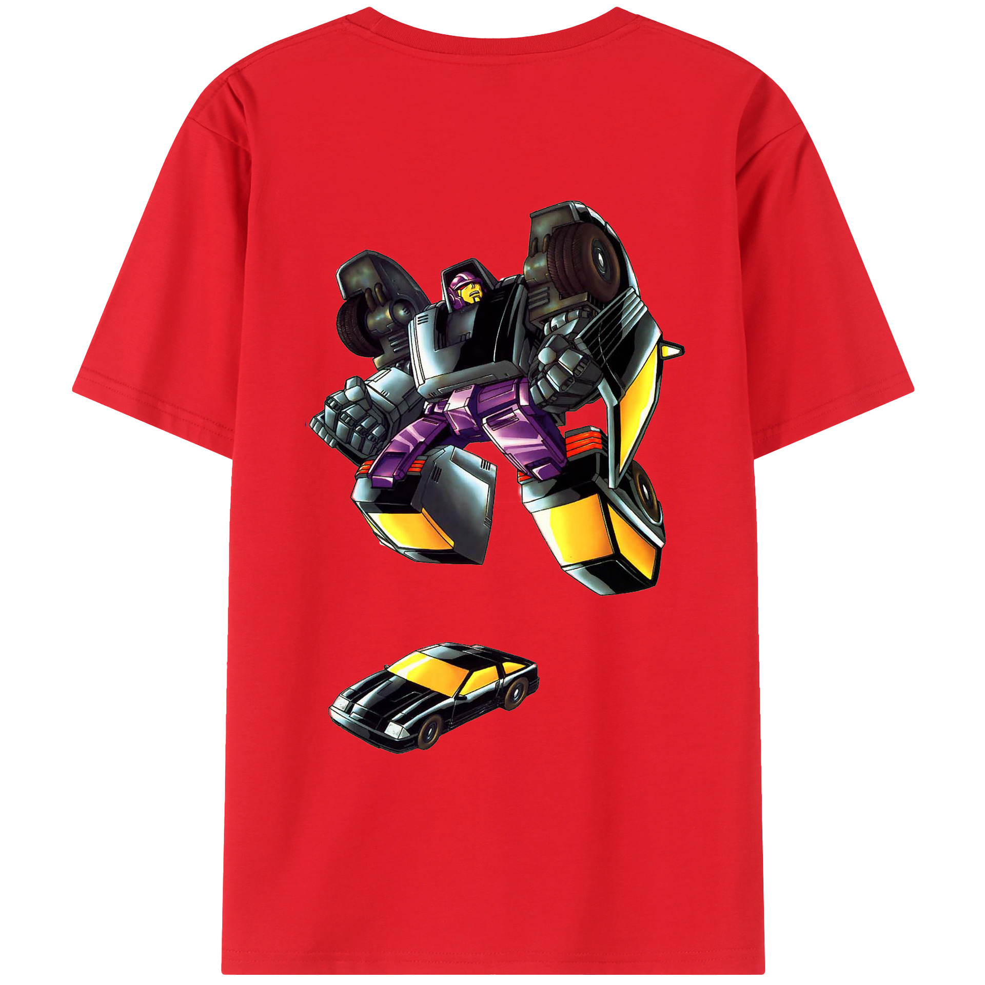 （画像用）  綿100％ メンズ半袖Tシャツ（バックプリント） 通気性