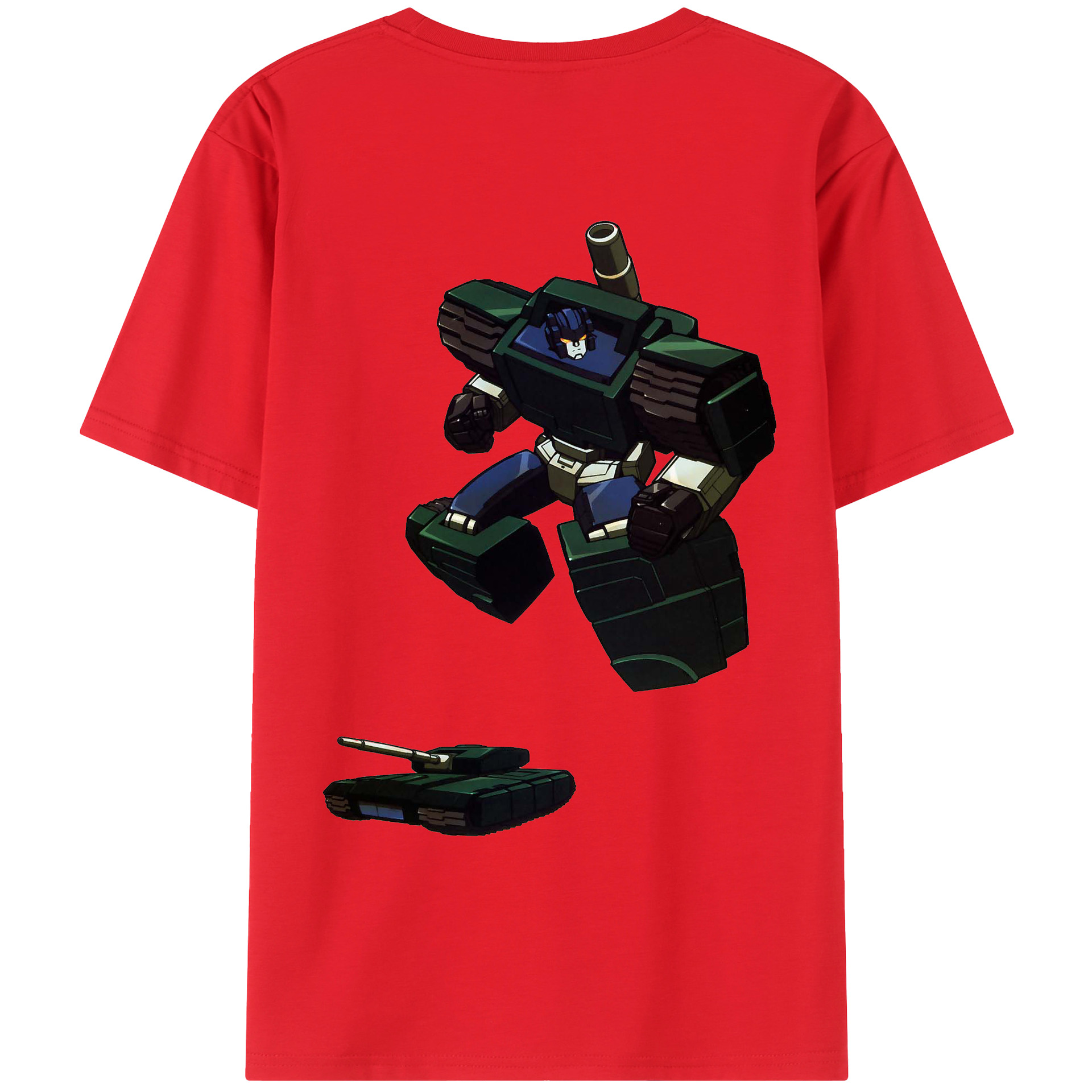 （画像用）  綿100％ メンズ半袖Tシャツ（バックプリント） 通気性