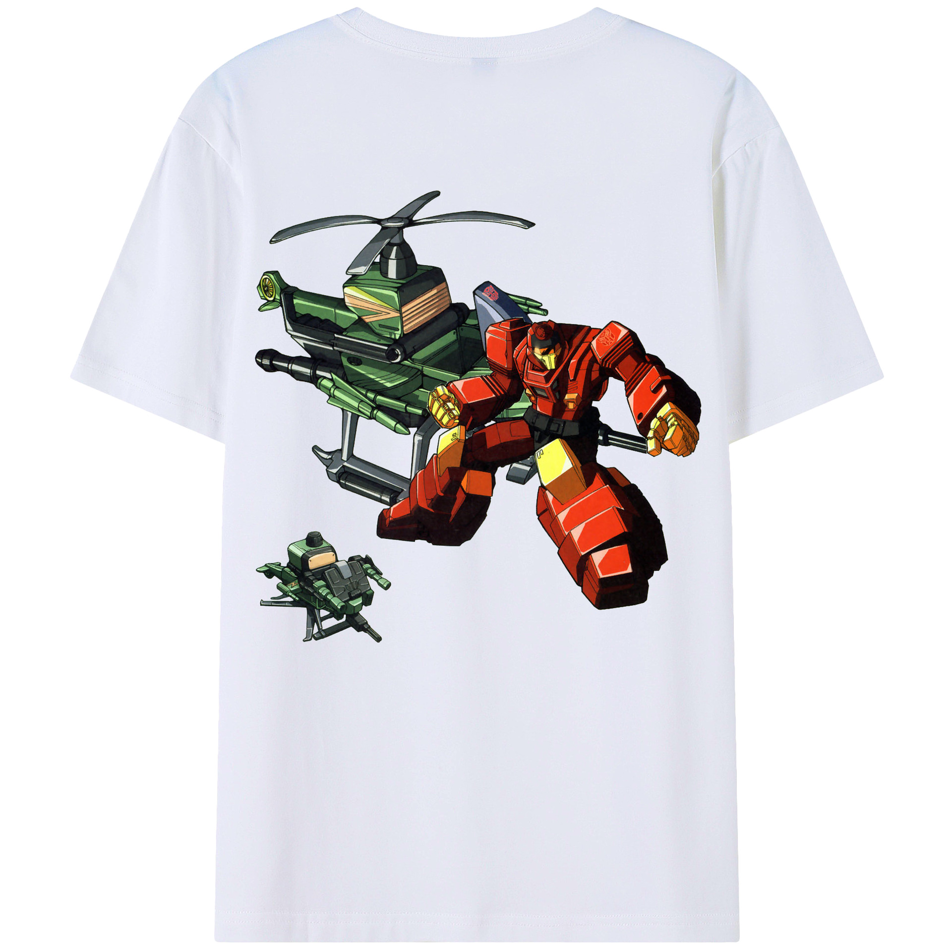 （画像用）  綿100％ メンズ半袖Tシャツ（バックプリント） 通気性