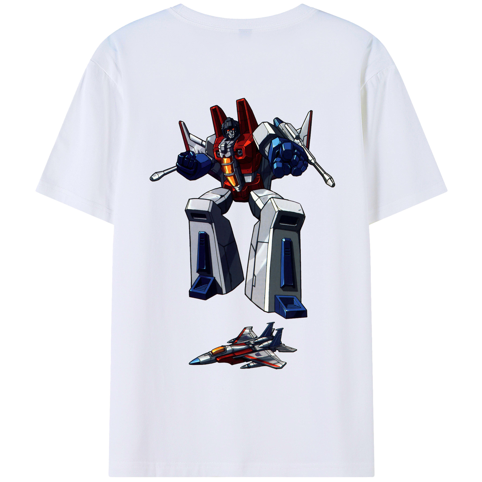 （画像用）  綿100％ メンズ半袖Tシャツ（バックプリント） 通気性