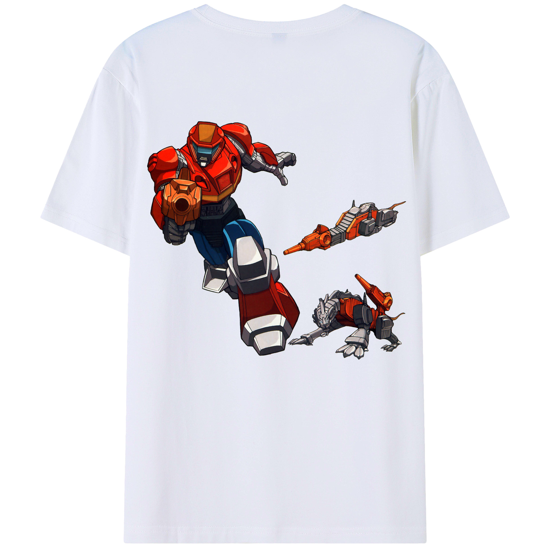 （画像用）  綿100％ メンズ半袖Tシャツ（バックプリント） 通気性