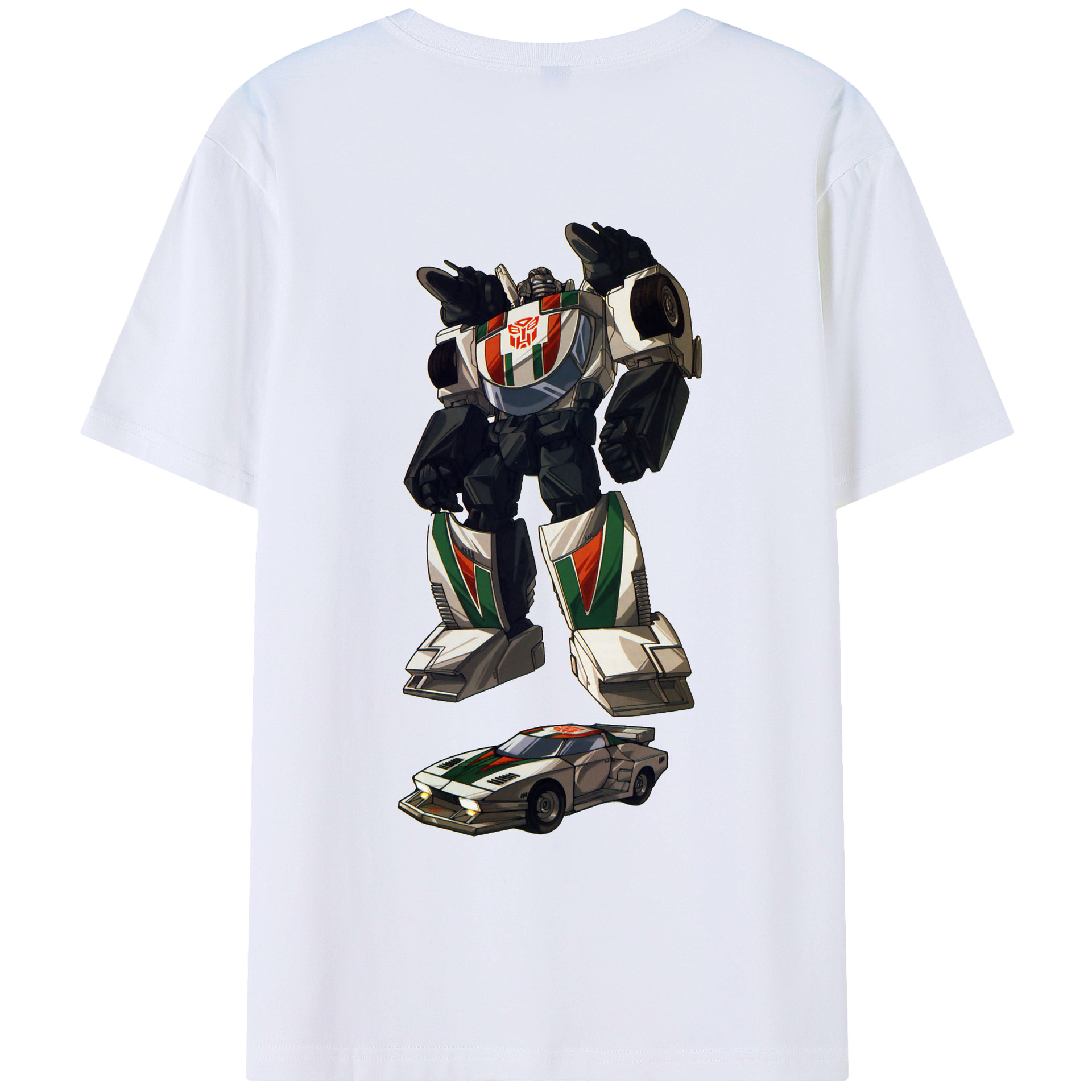 （画像用）  綿100％ メンズ半袖Tシャツ（バックプリント） 通気性