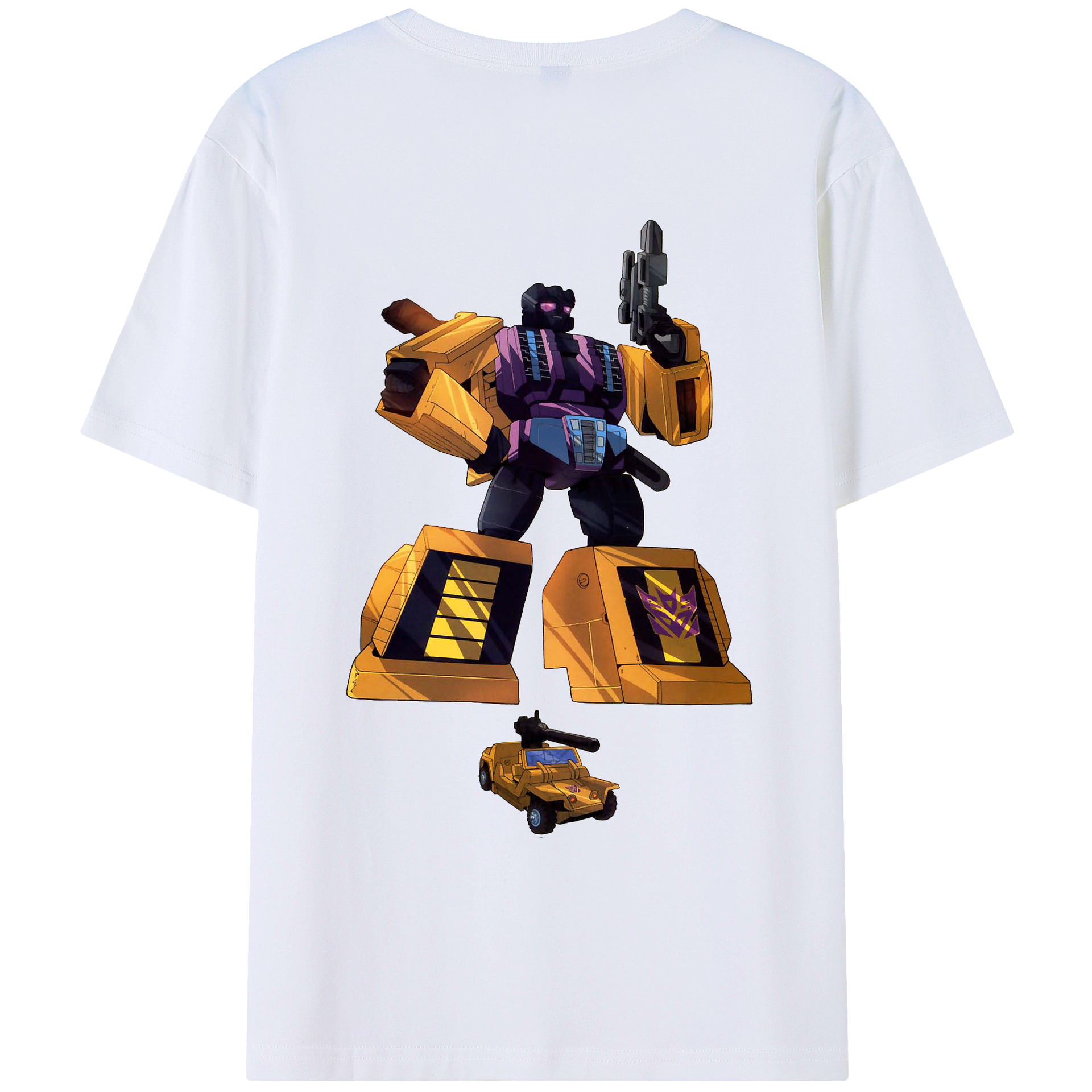 （画像用）  綿100％ メンズ半袖Tシャツ（バックプリント） 通気性