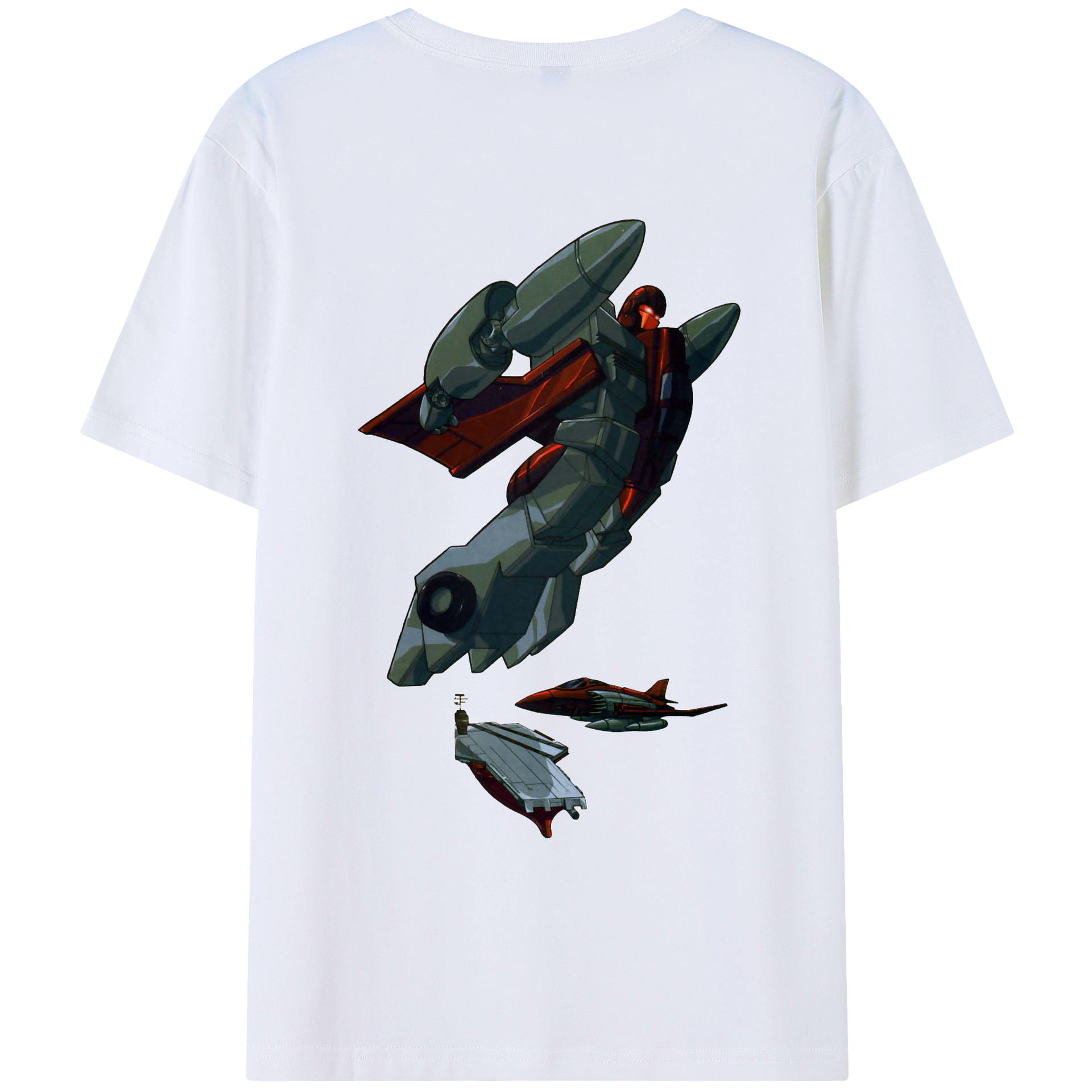 （画像用）  綿100％ メンズ半袖Tシャツ（バックプリント） 通気性