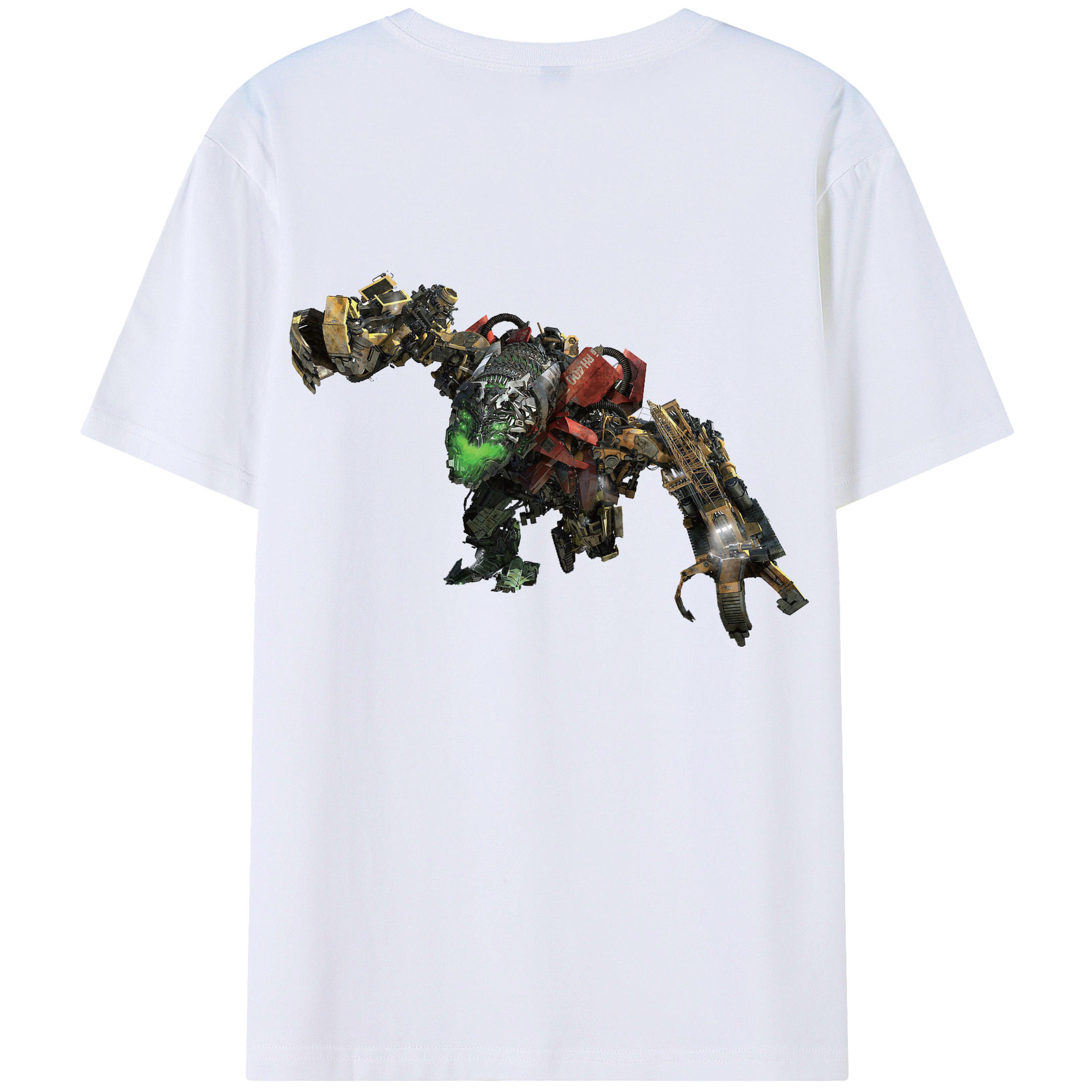 （画像用）  綿100％ メンズ半袖Tシャツ（バックプリント） 通気性