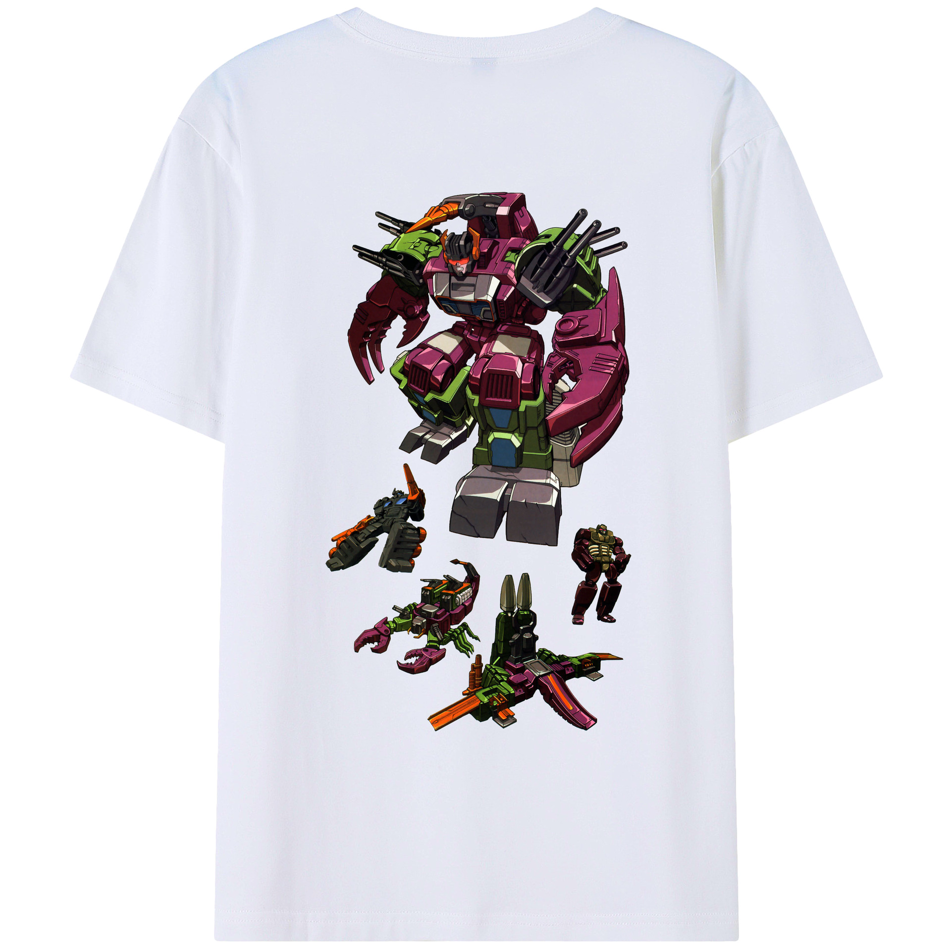 （画像用）  綿100％ メンズ半袖Tシャツ（バックプリント） 通気性