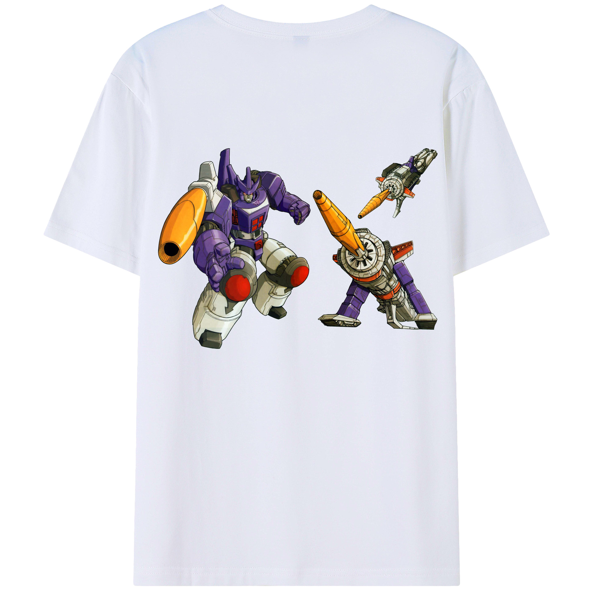 （画像用）  綿100％ メンズ半袖Tシャツ（バックプリント） 通気性
