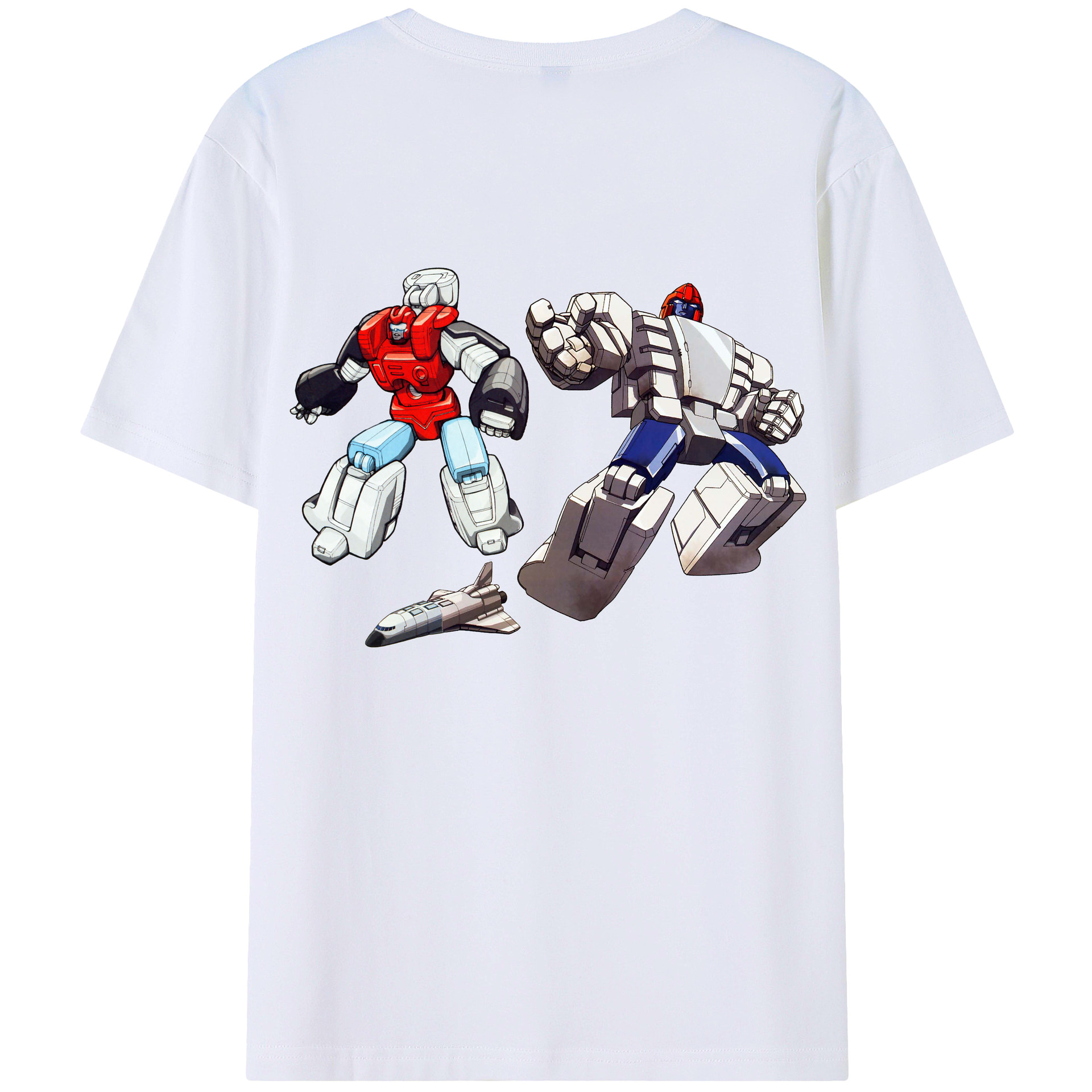 （画像用）  綿100％ メンズ半袖Tシャツ（バックプリント） 通気性