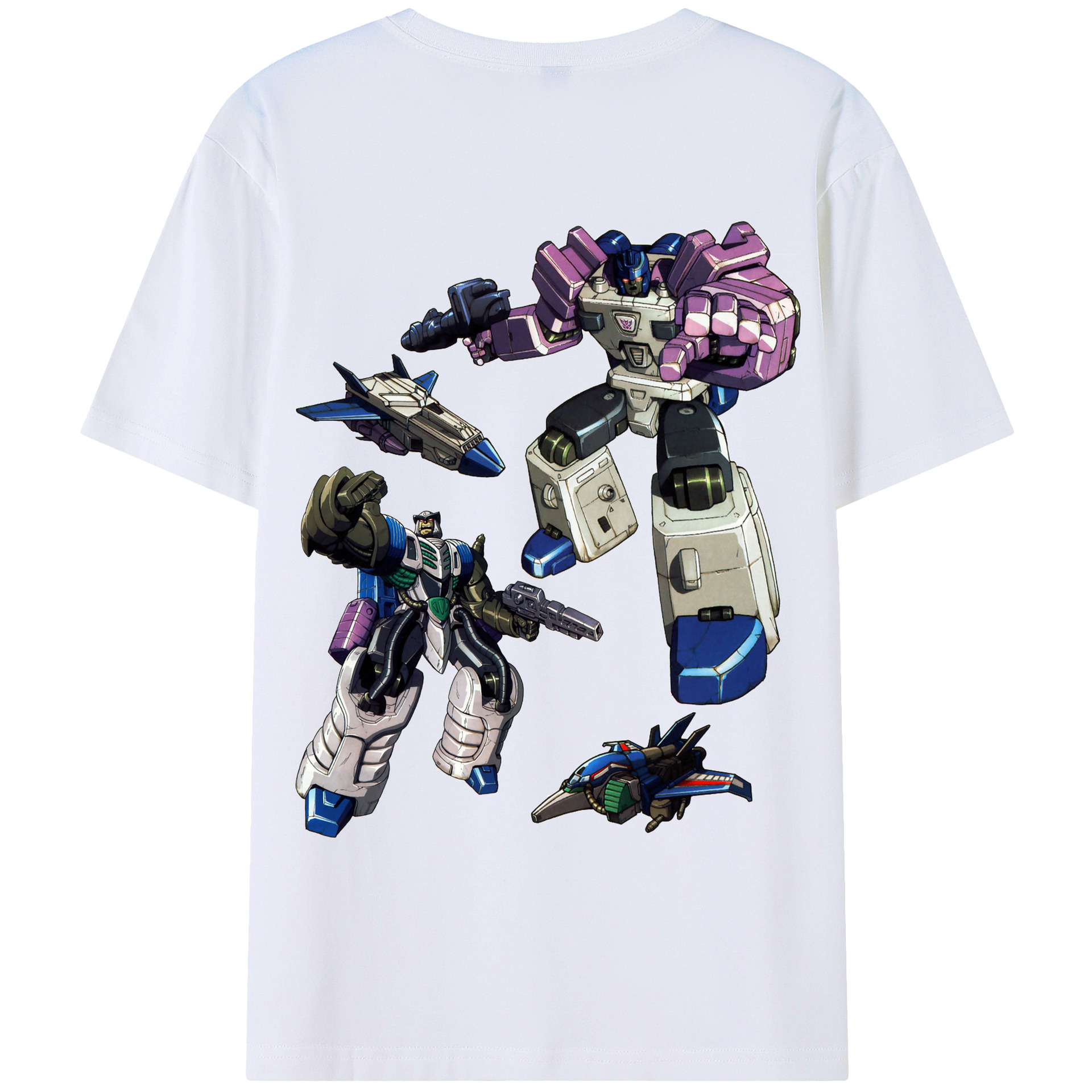 （画像用）  綿100％ メンズ半袖Tシャツ（バックプリント） 通気性