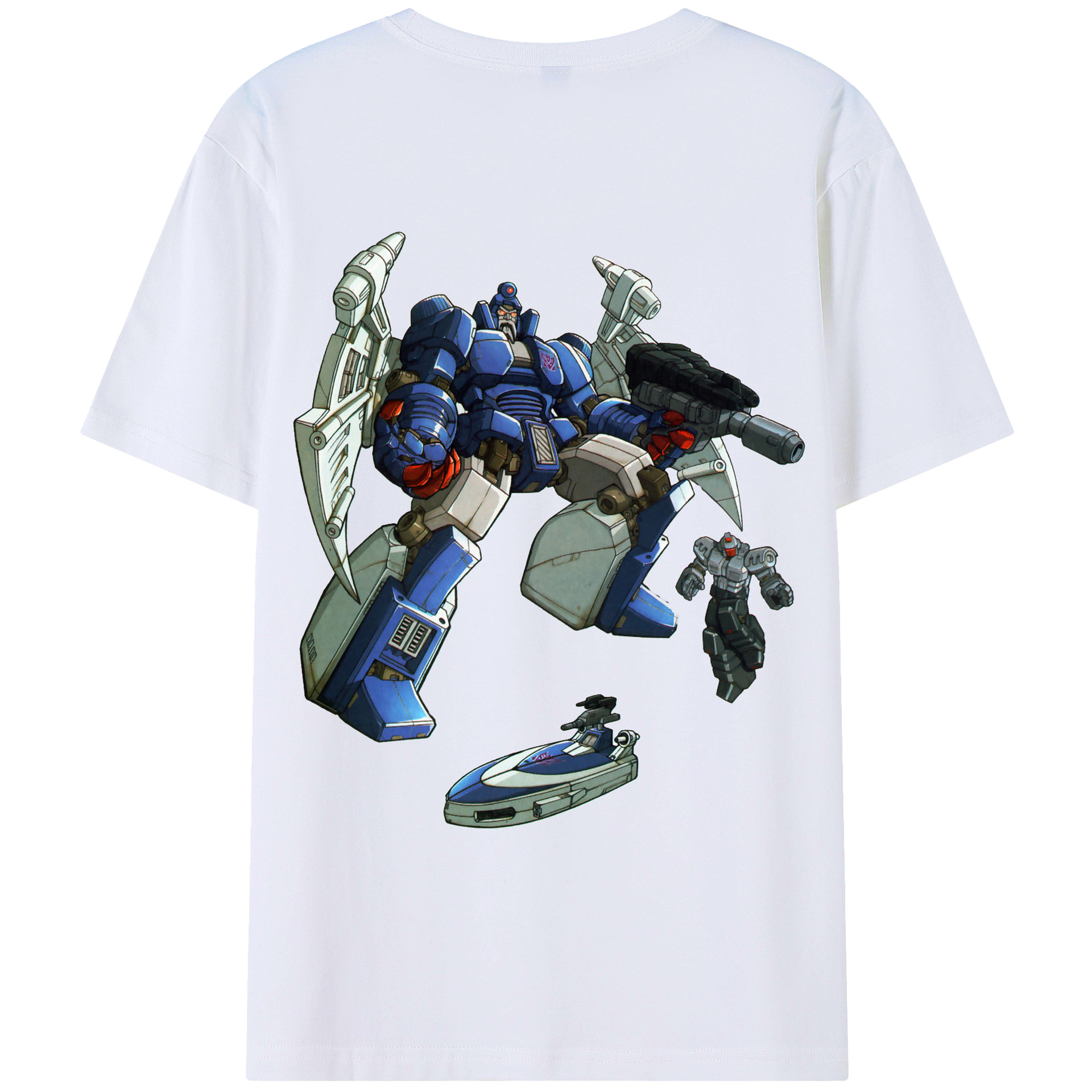（画像用）  綿100％ メンズ半袖Tシャツ（バックプリント） 通気性