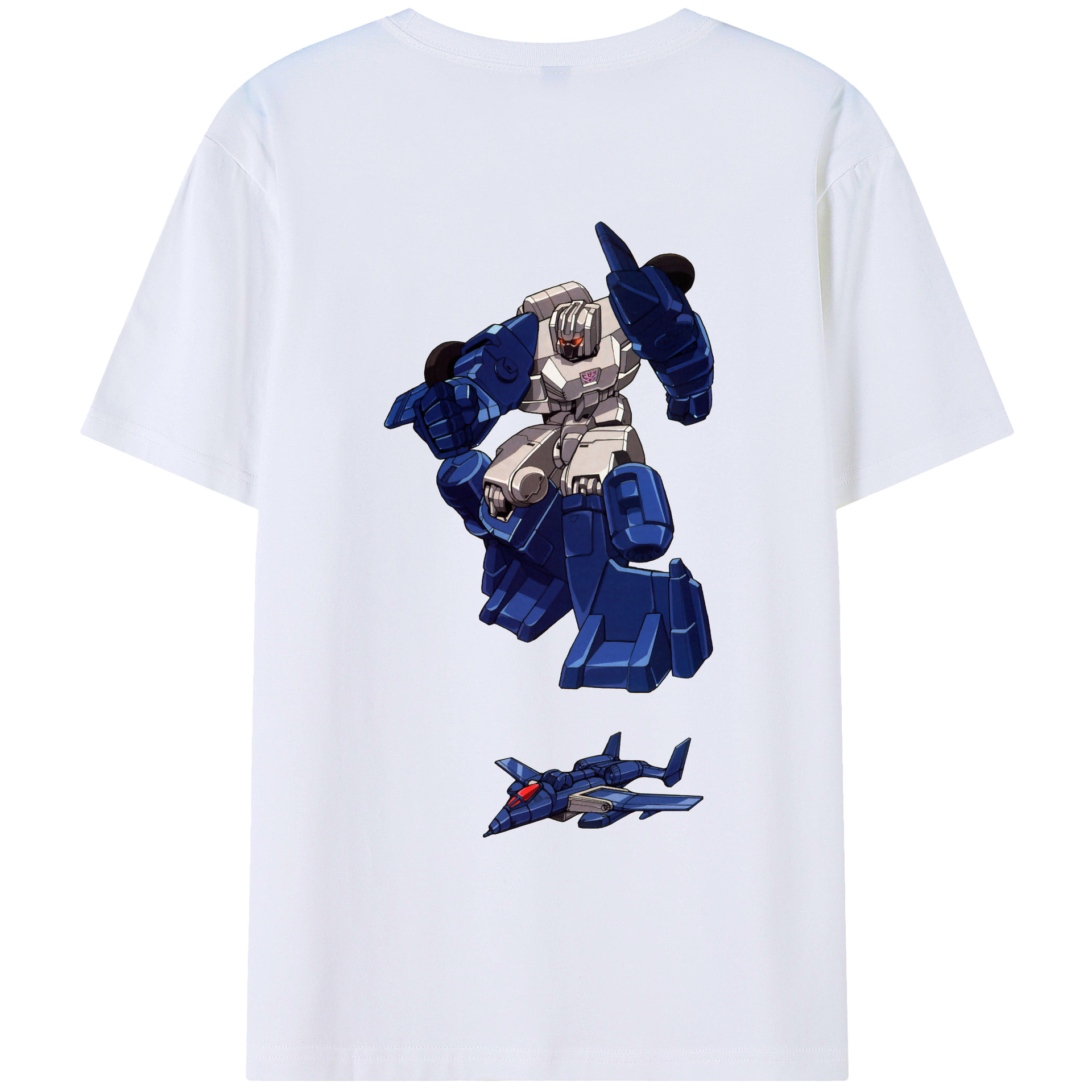 （画像用）  綿100％ メンズ半袖Tシャツ（バックプリント） 通気性