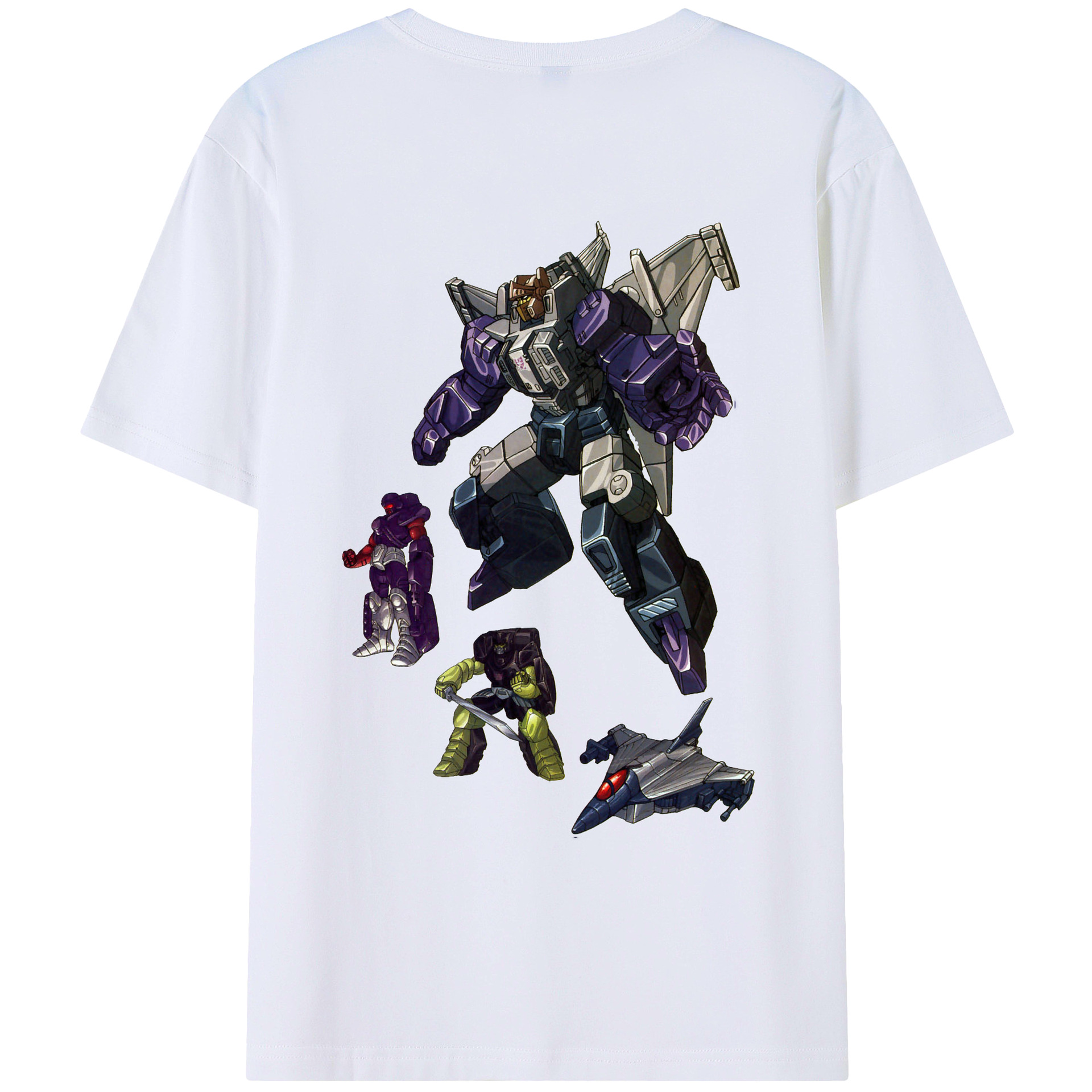 （画像用）  綿100％ メンズ半袖Tシャツ（バックプリント） 通気性