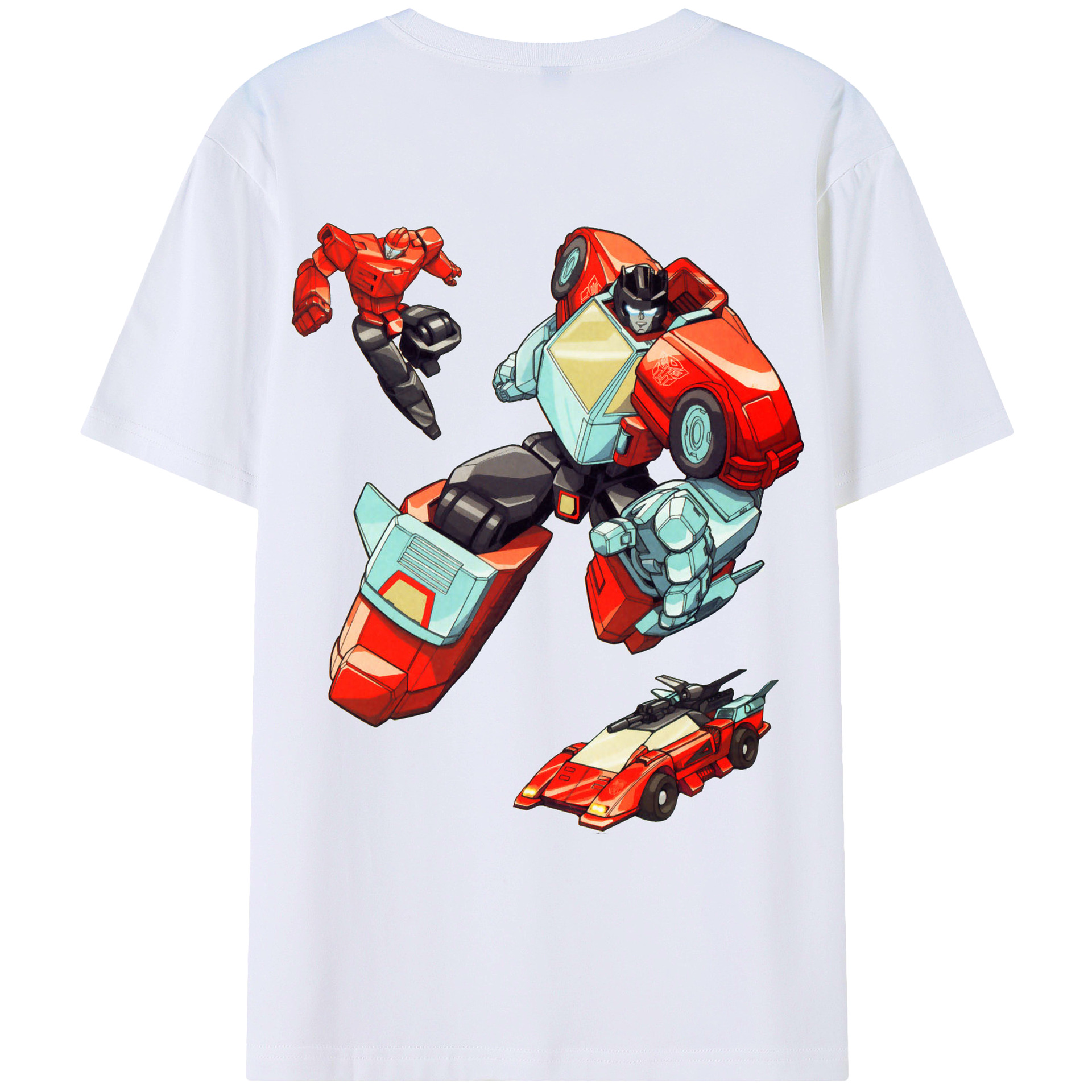 （画像用）  綿100％ メンズ半袖Tシャツ（バックプリント） 通気性