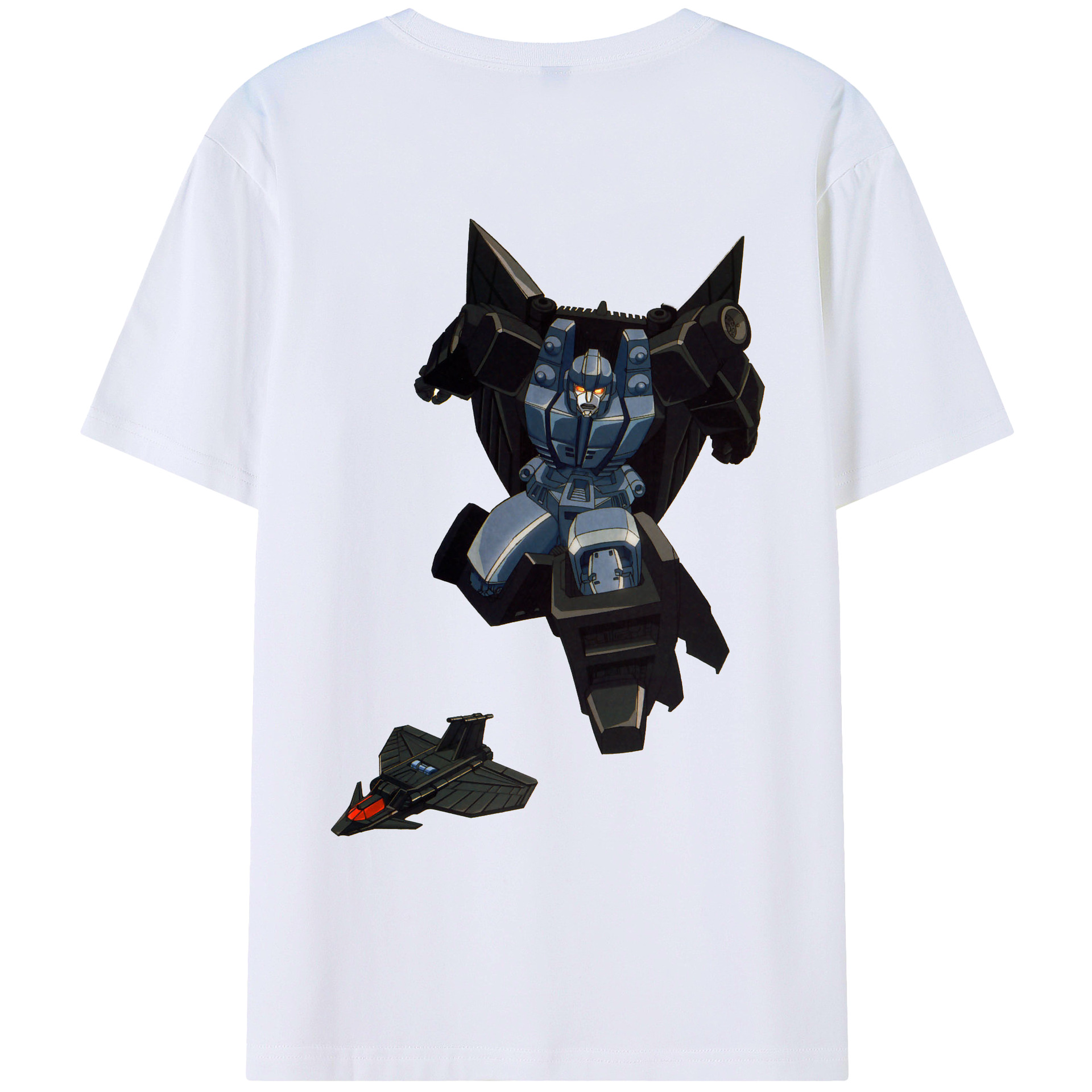 （画像用）  綿100％ メンズ半袖Tシャツ（バックプリント） 通気性