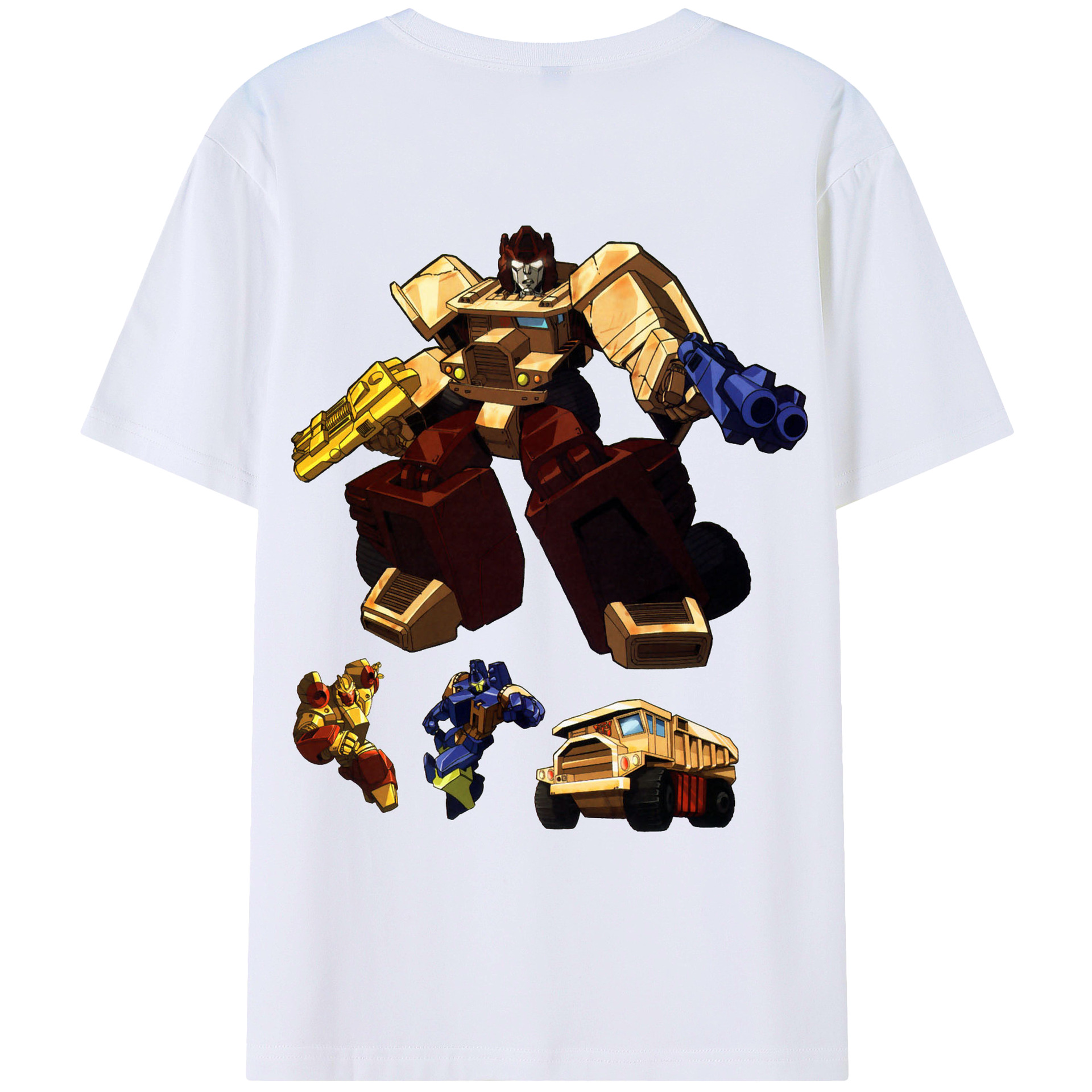 （画像用）  綿100％ メンズ半袖Tシャツ（バックプリント） 通気性