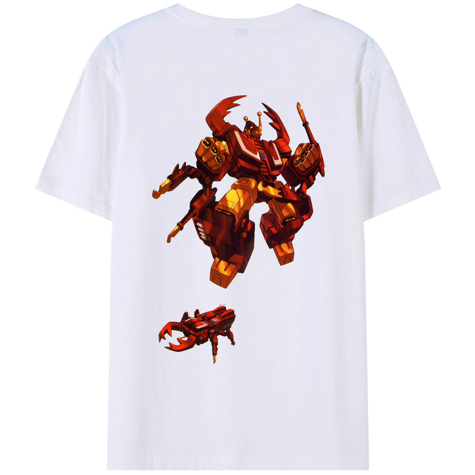 （画像用）  綿100％ メンズ半袖Tシャツ（バックプリント） 通気性