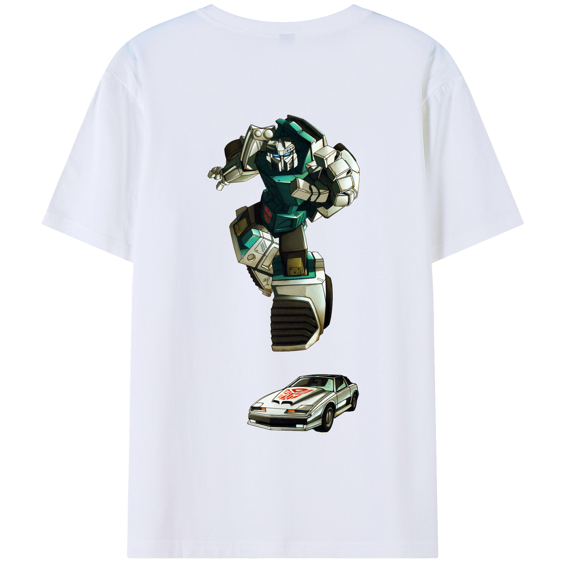 （画像用）  綿100％ メンズ半袖Tシャツ（バックプリント） 通気性