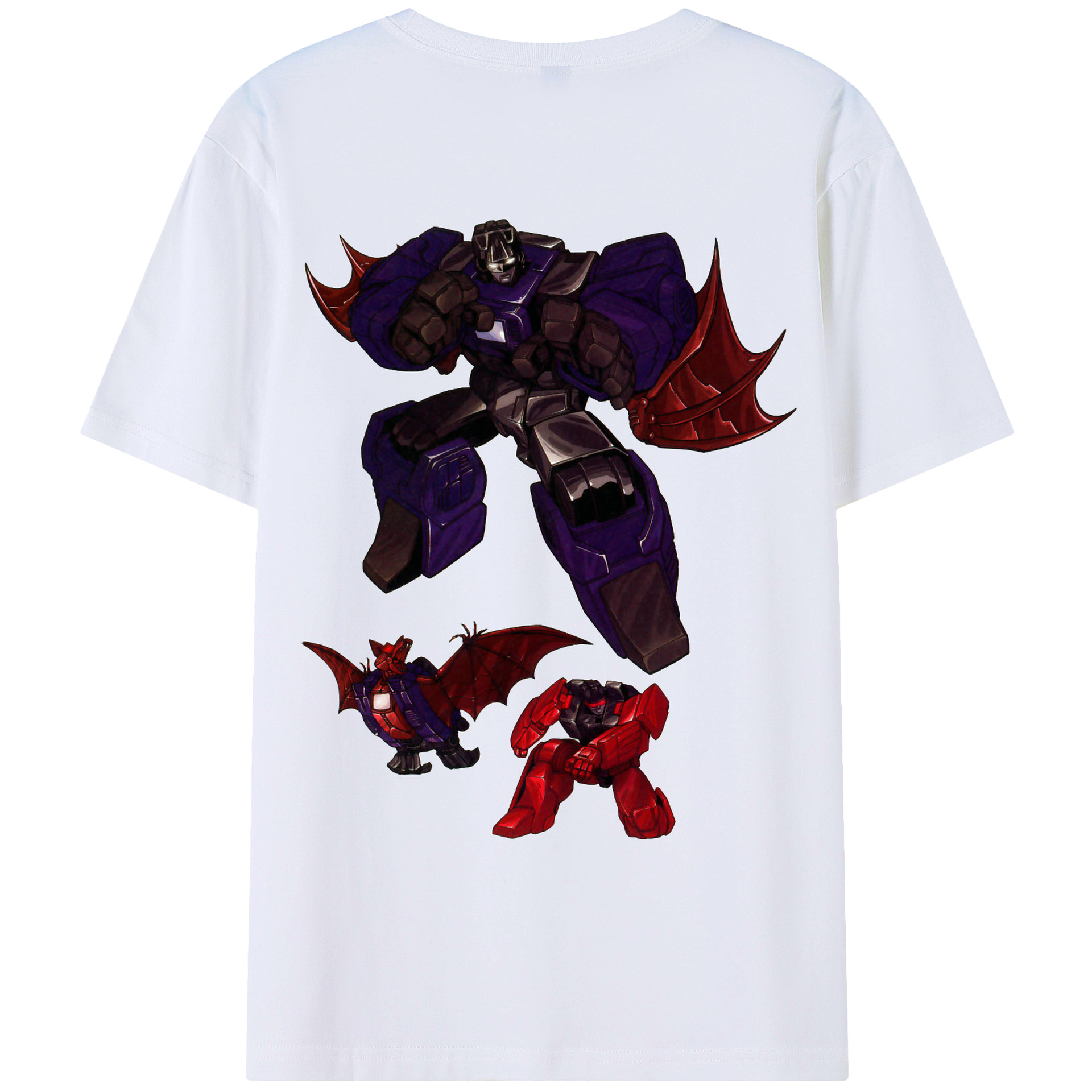 （画像用）  綿100％ メンズ半袖Tシャツ（バックプリント） 通気性