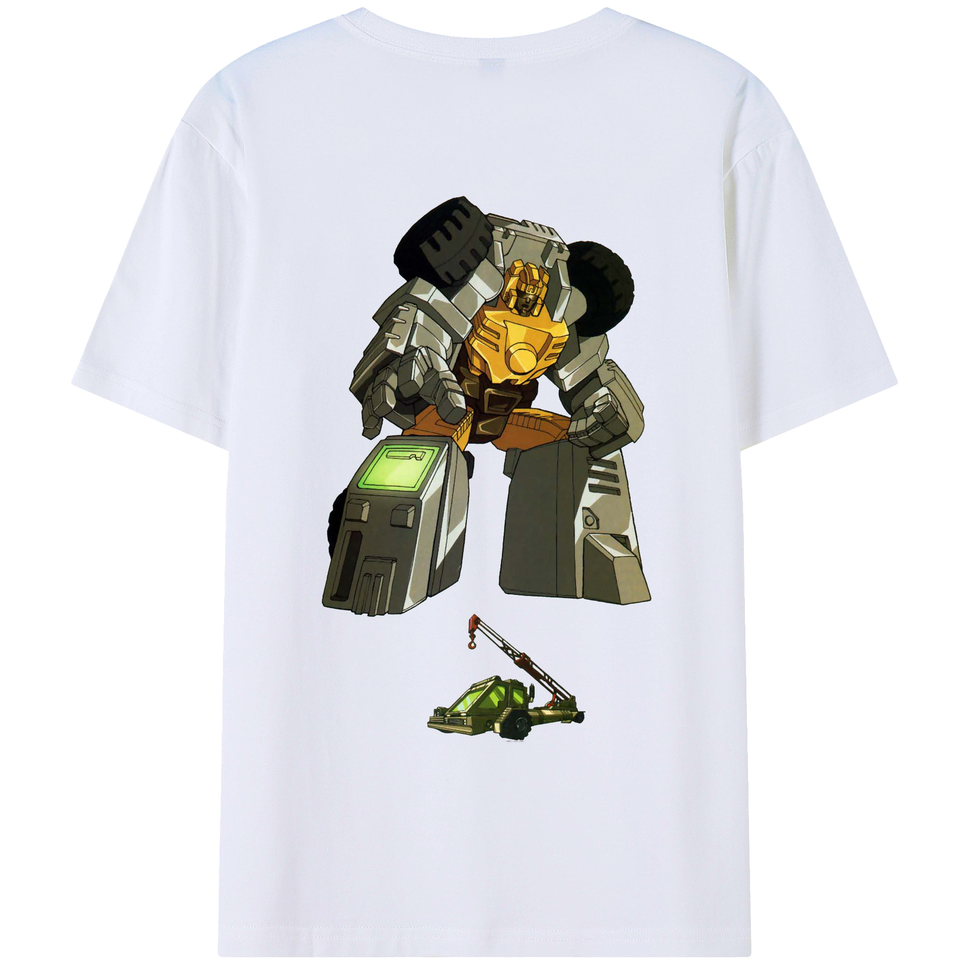 （画像用）  綿100％ メンズ半袖Tシャツ（バックプリント） 通気性