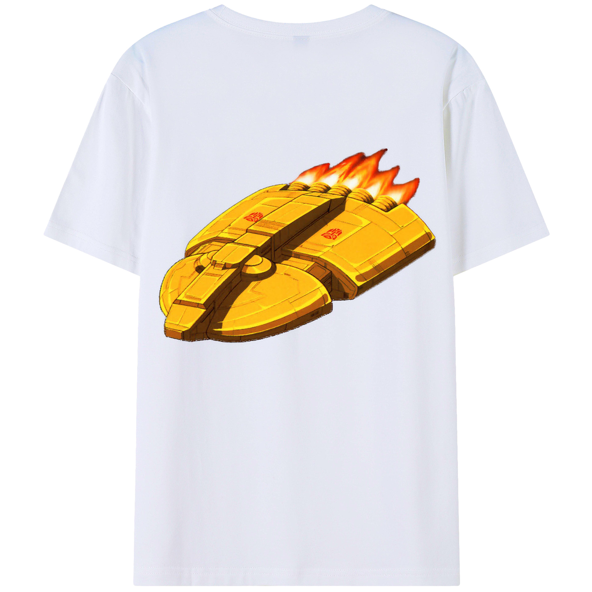 （画像用）  綿100％ メンズ半袖Tシャツ（バックプリント） 通気性