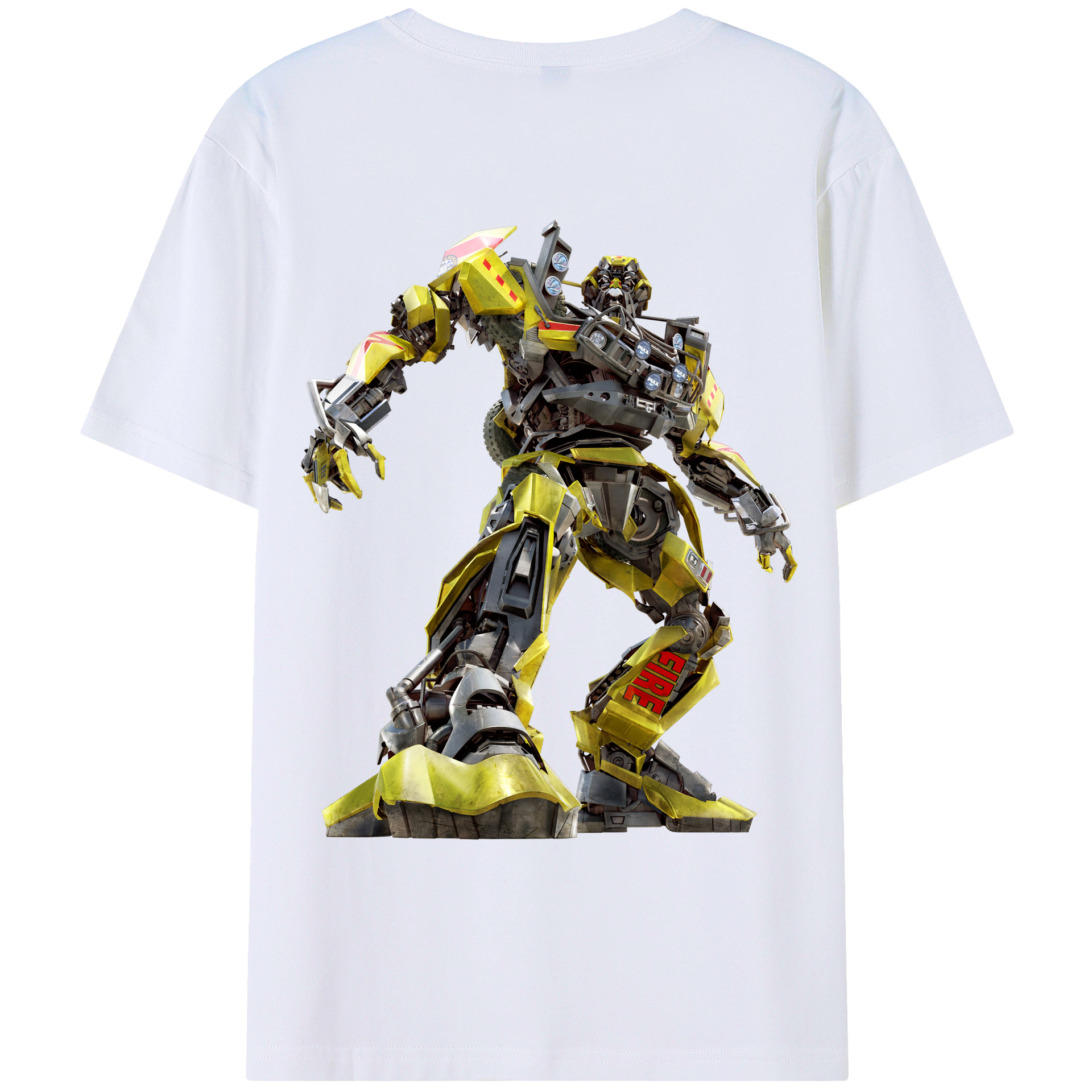 （画像用）  綿100％ メンズ半袖Tシャツ（バックプリント） 通気性