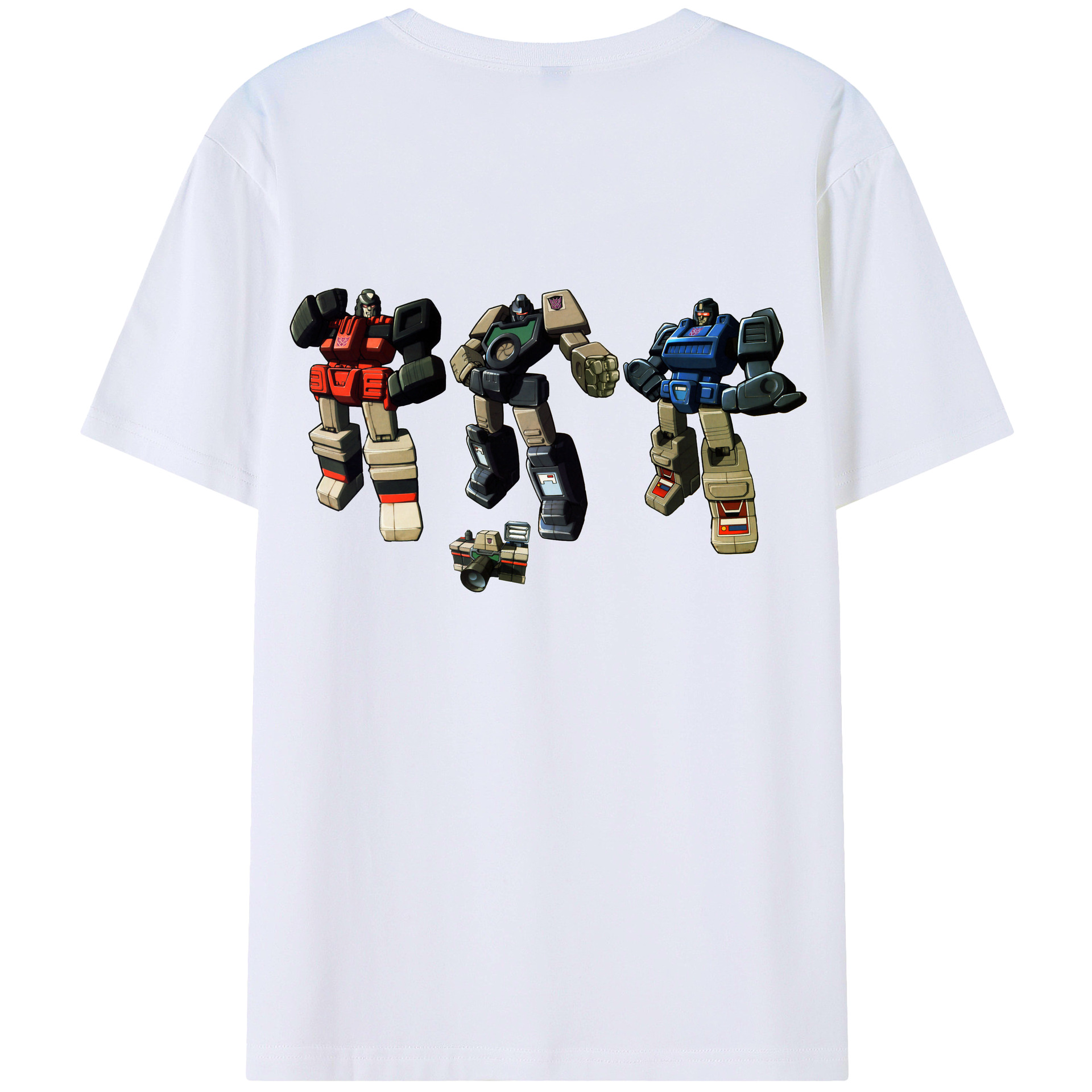 （画像用）  綿100％ メンズ半袖Tシャツ（バックプリント） 通気性