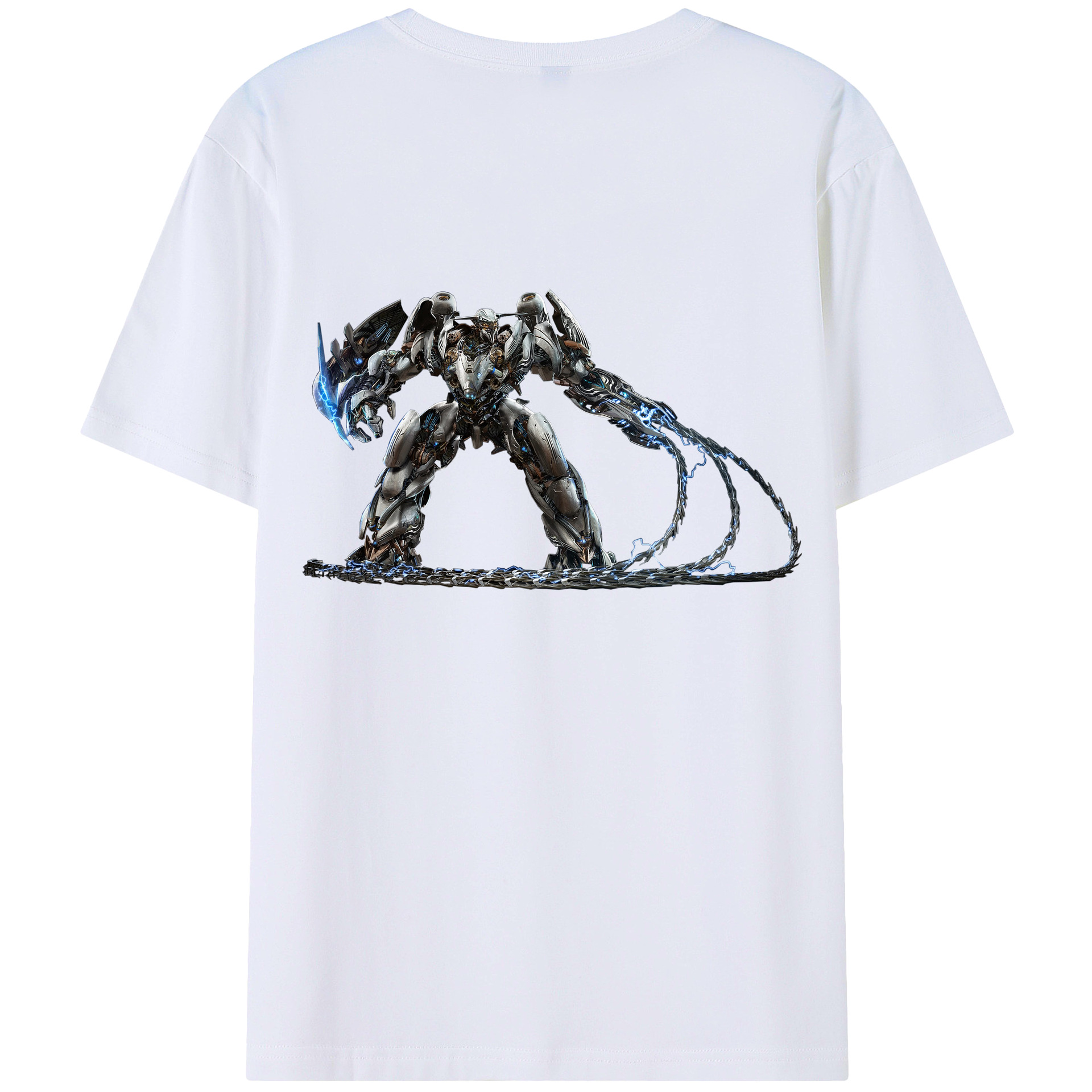 （画像用）  綿100％ メンズ半袖Tシャツ（バックプリント） 通気性