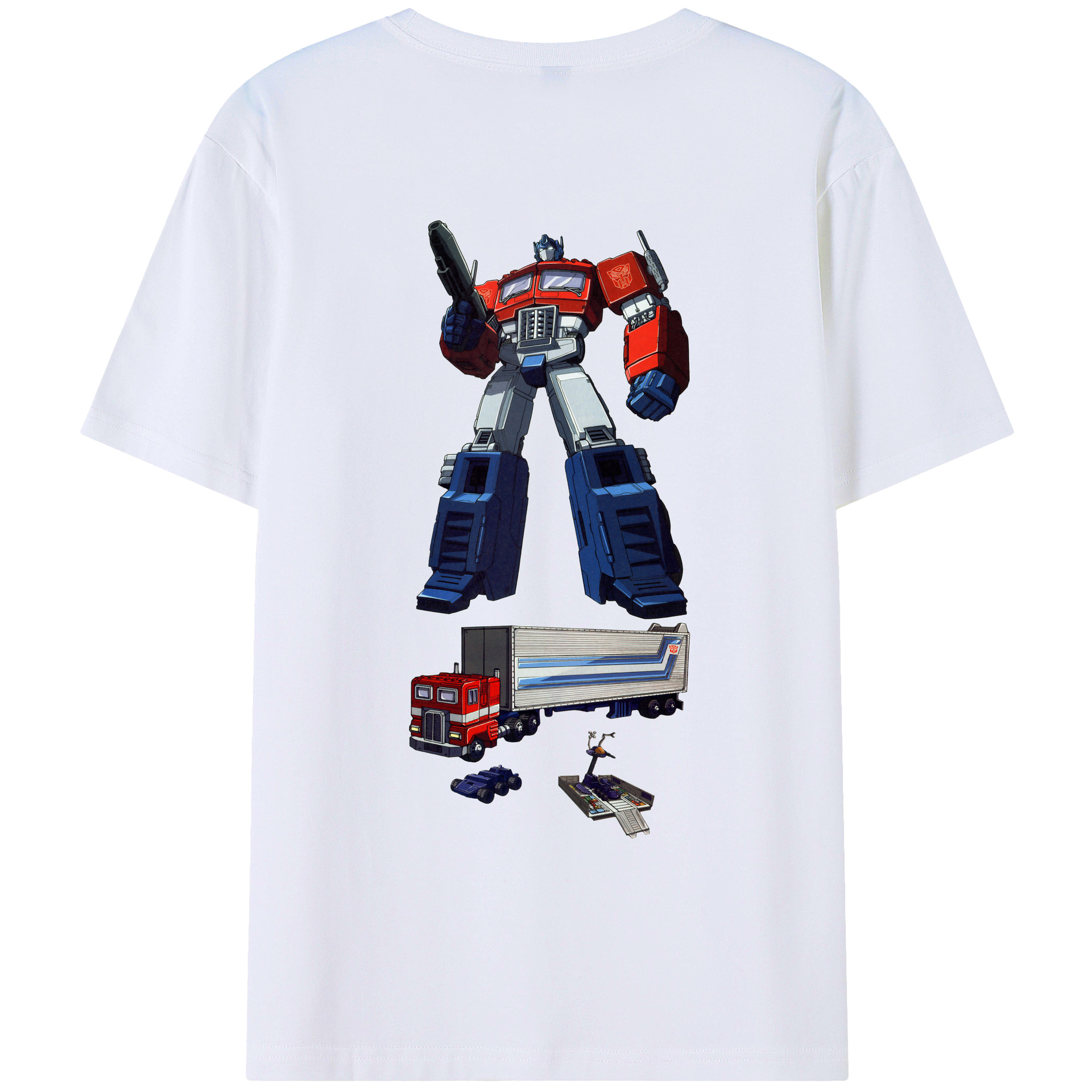 （画像用）  綿100％ メンズ半袖Tシャツ（バックプリント） 通気性