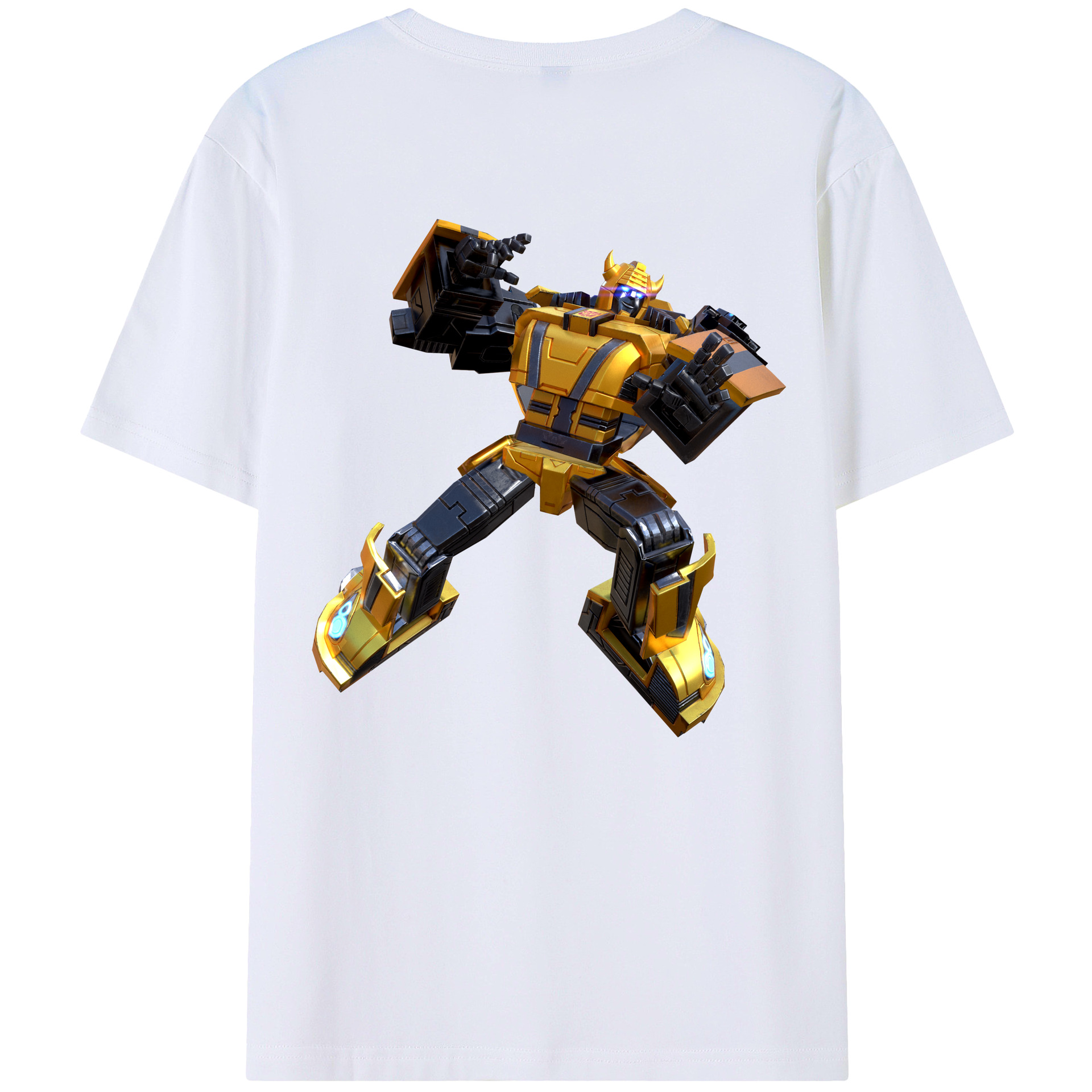 （画像用）  綿100％ メンズ半袖Tシャツ（バックプリント） 通気性