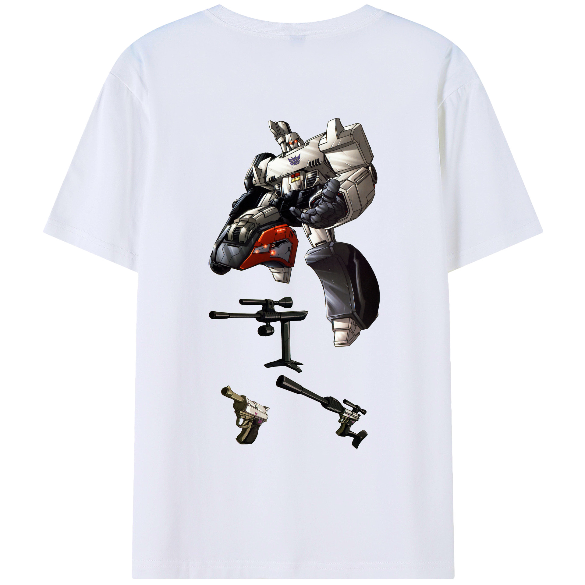 （画像用）  綿100％ メンズ半袖Tシャツ（バックプリント） 通気性
