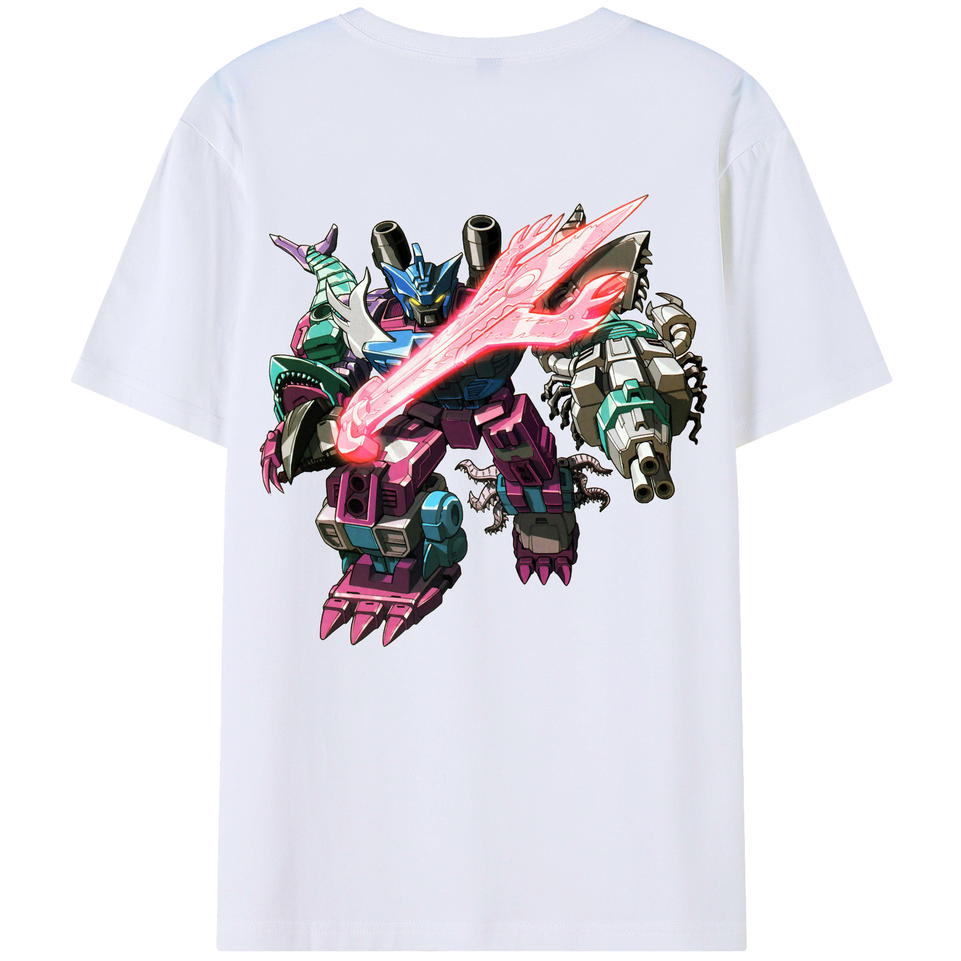 （画像用）  綿100％ メンズ半袖Tシャツ（バックプリント） 通気性