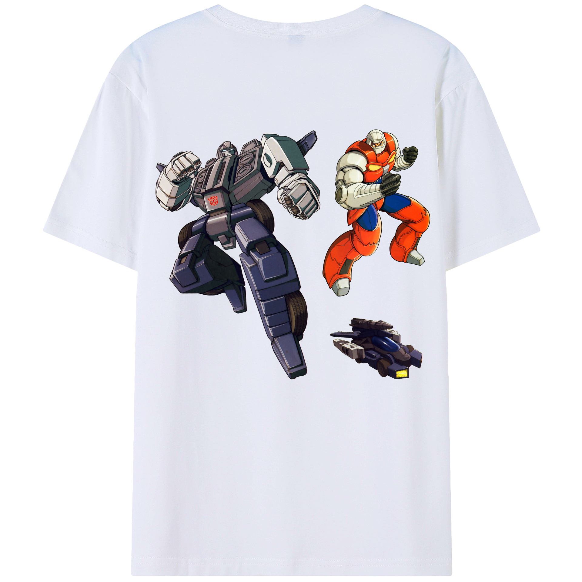 （画像用）  綿100％ メンズ半袖Tシャツ（バックプリント） 通気性