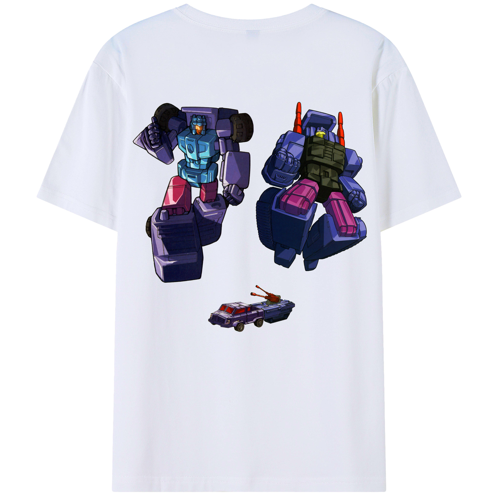 （画像用）  綿100％ メンズ半袖Tシャツ（バックプリント） 通気性