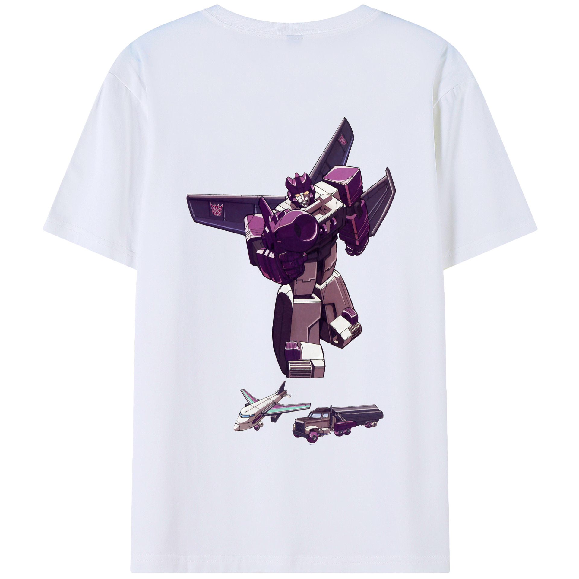 （画像用）  綿100％ メンズ半袖Tシャツ（バックプリント） 通気性