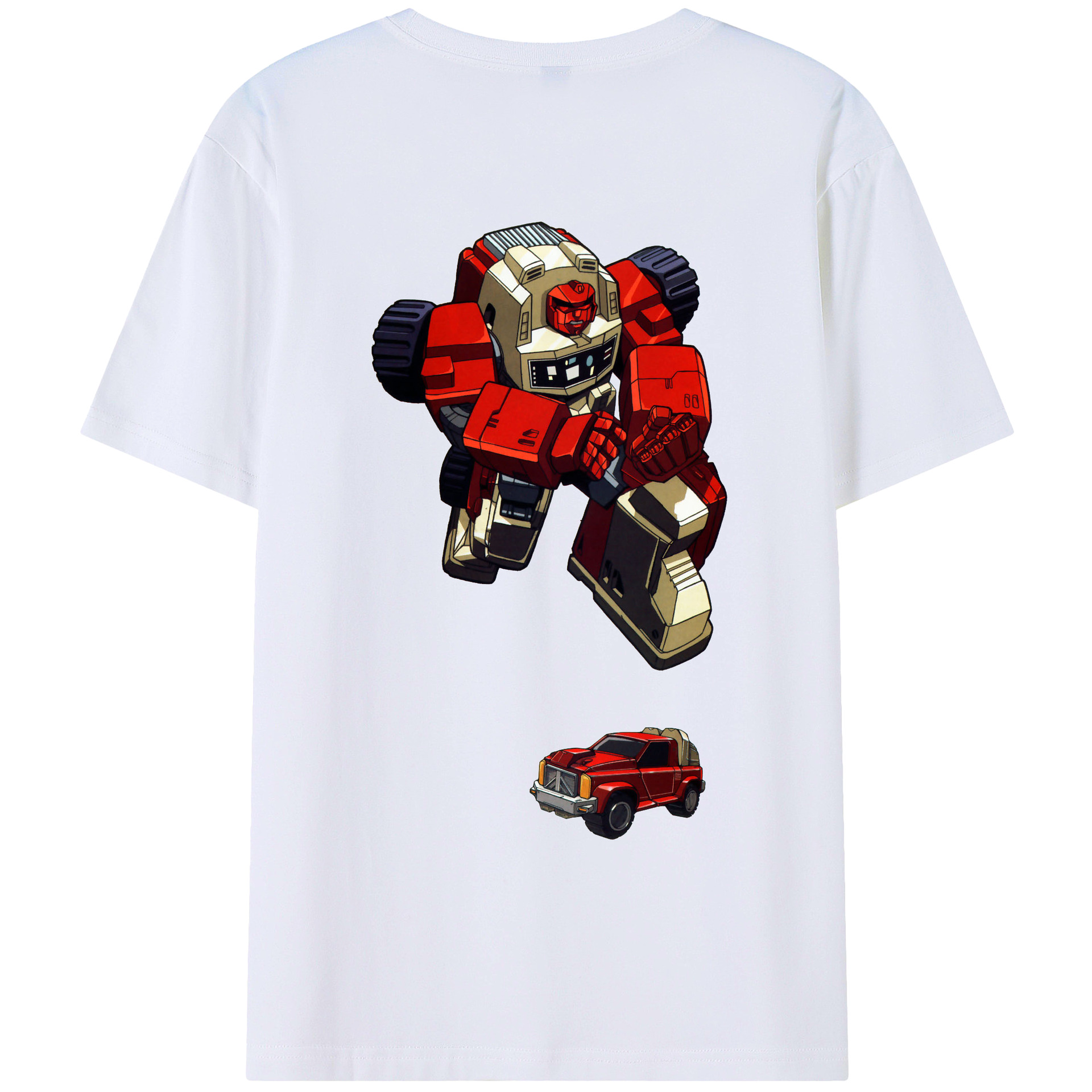 （画像用）  綿100％ メンズ半袖Tシャツ（バックプリント） 通気性