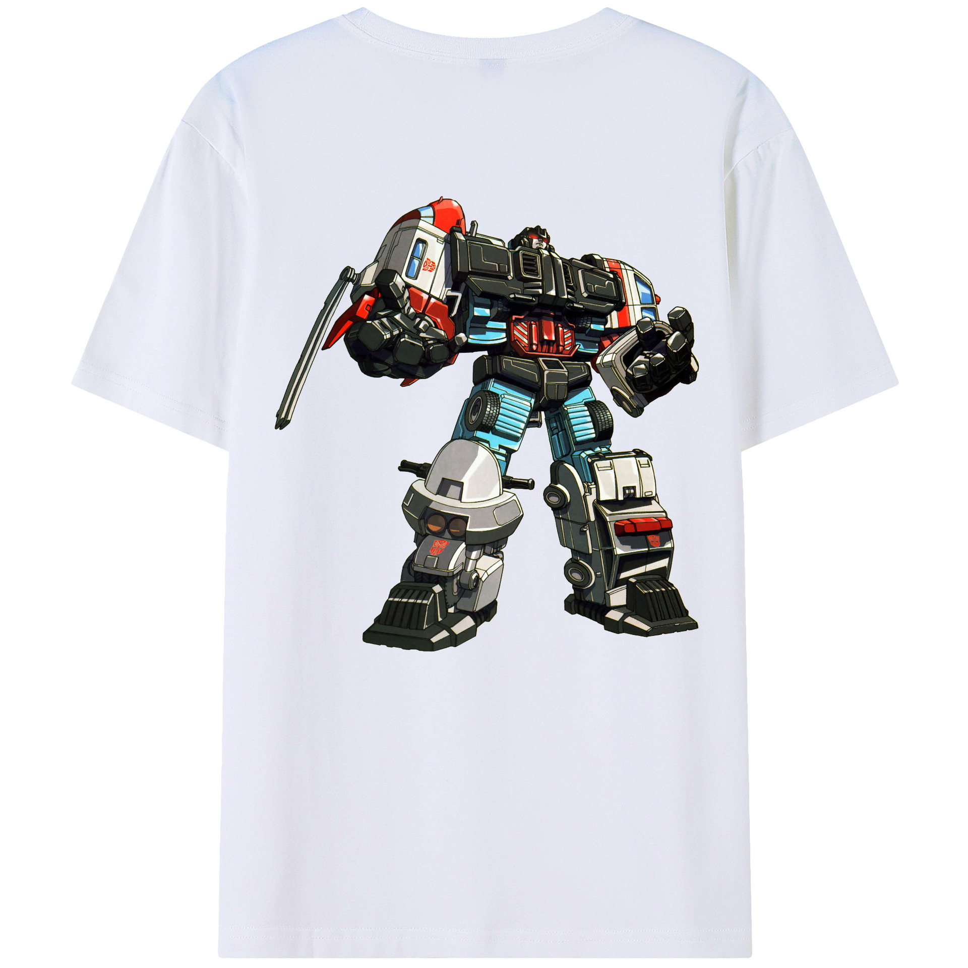 （画像用）  綿100％ メンズ半袖Tシャツ（バックプリント） 通気性