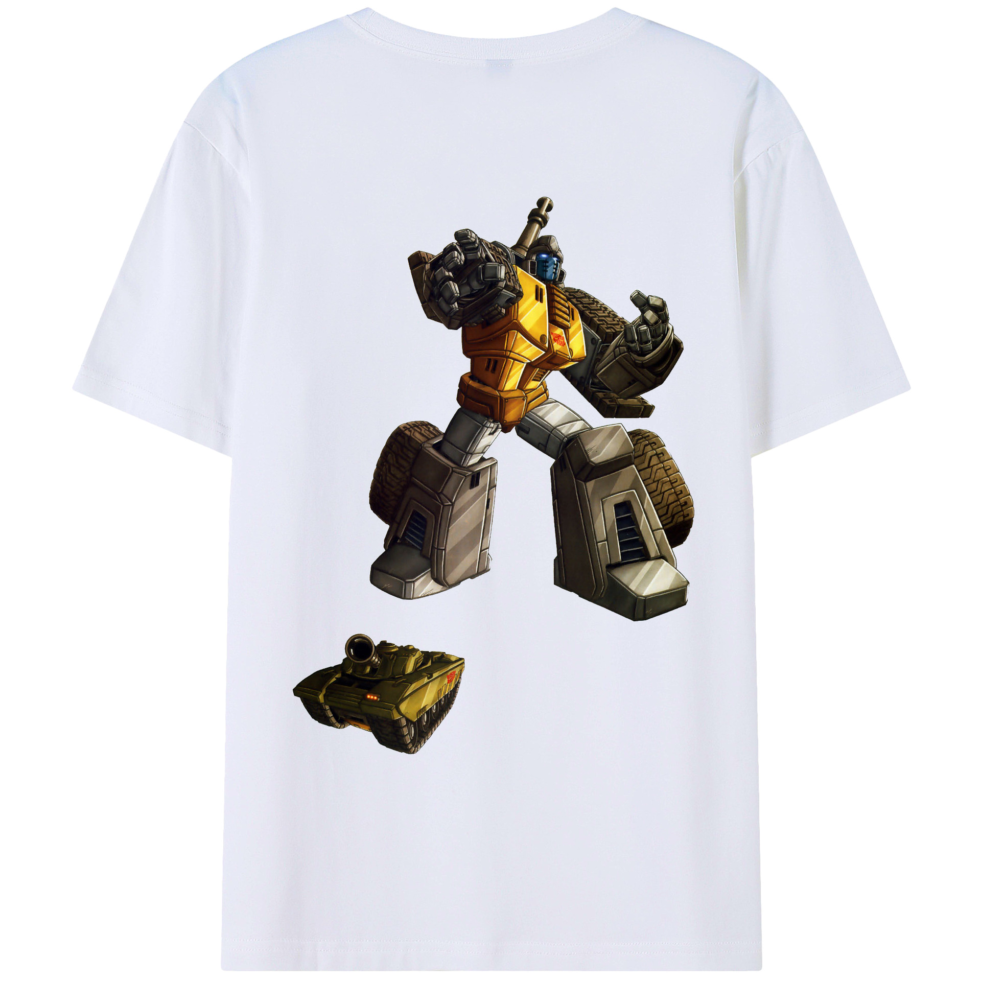 （画像用）  綿100％ メンズ半袖Tシャツ（バックプリント） 通気性