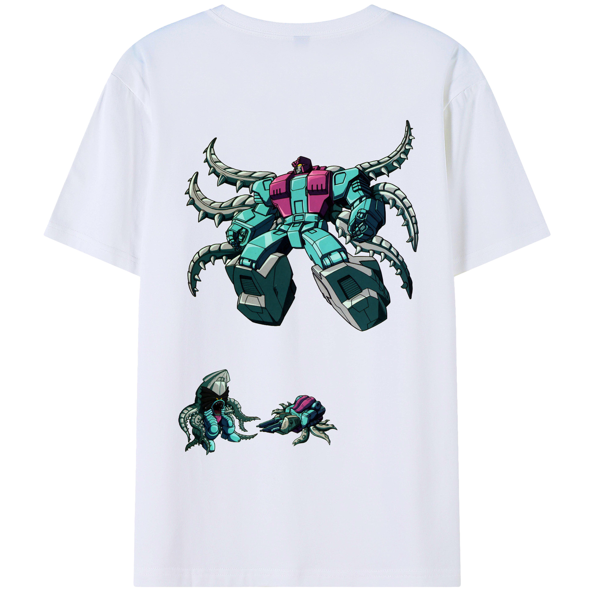 （画像用）  綿100％ メンズ半袖Tシャツ（バックプリント） 通気性